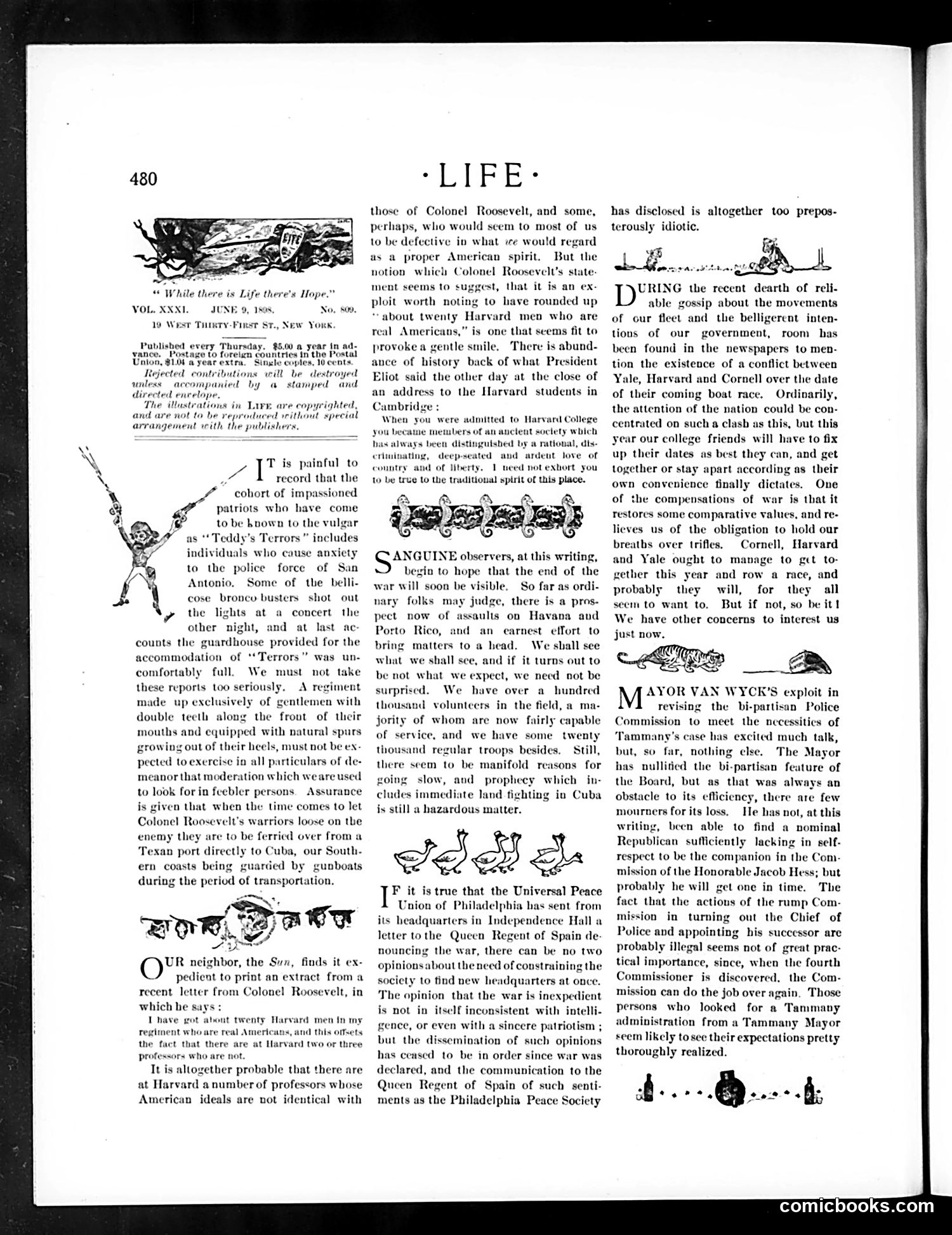 Life — June 9, 1898 — page 4: Life, 1898-06-09