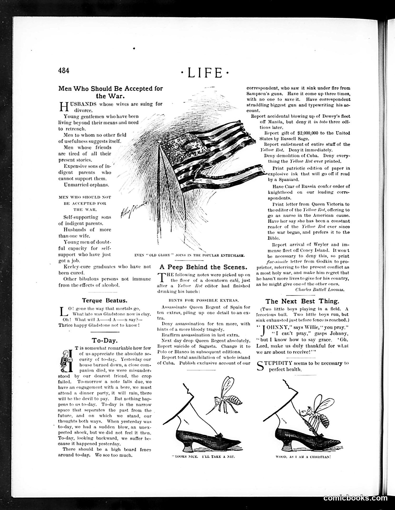 Life — June 9, 1898 — page 8: Life, 1898-06-09
