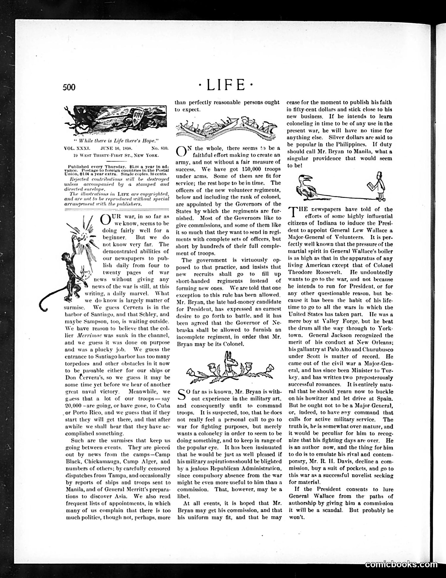Life — June 16, 1898 — page 4: Life, 1898-06-16