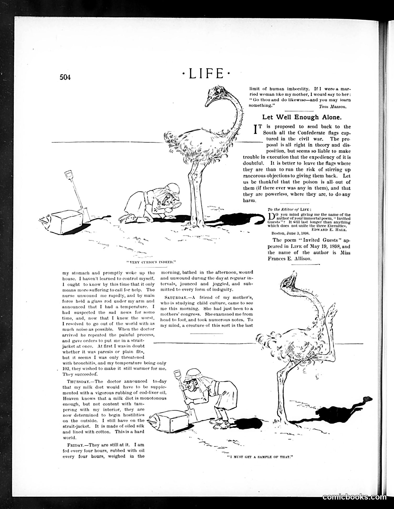 Life — June 16, 1898 — page 8: Life, 1898-06-16