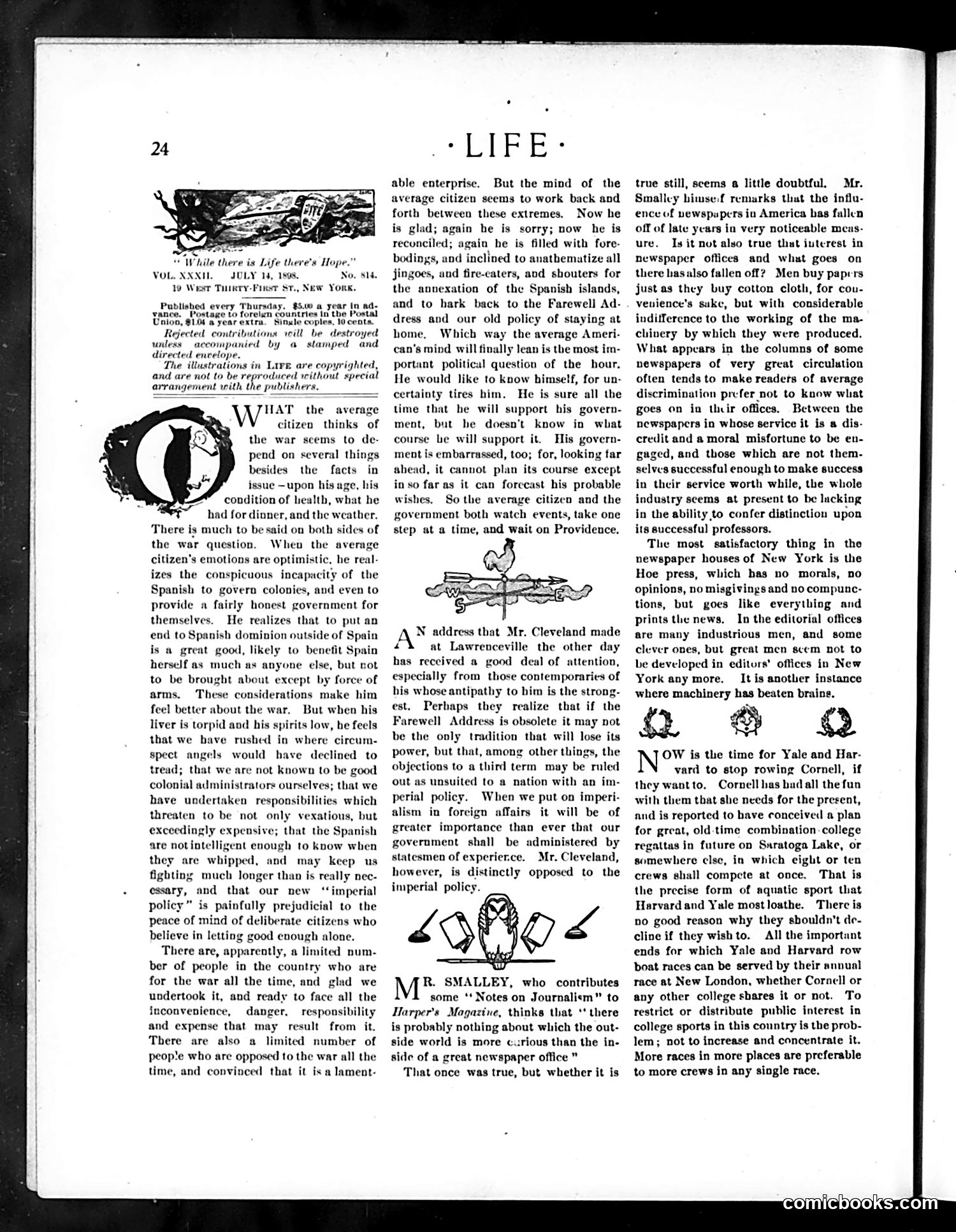 Life — July 14, 1898 — page 4: Life, 1898-07-14