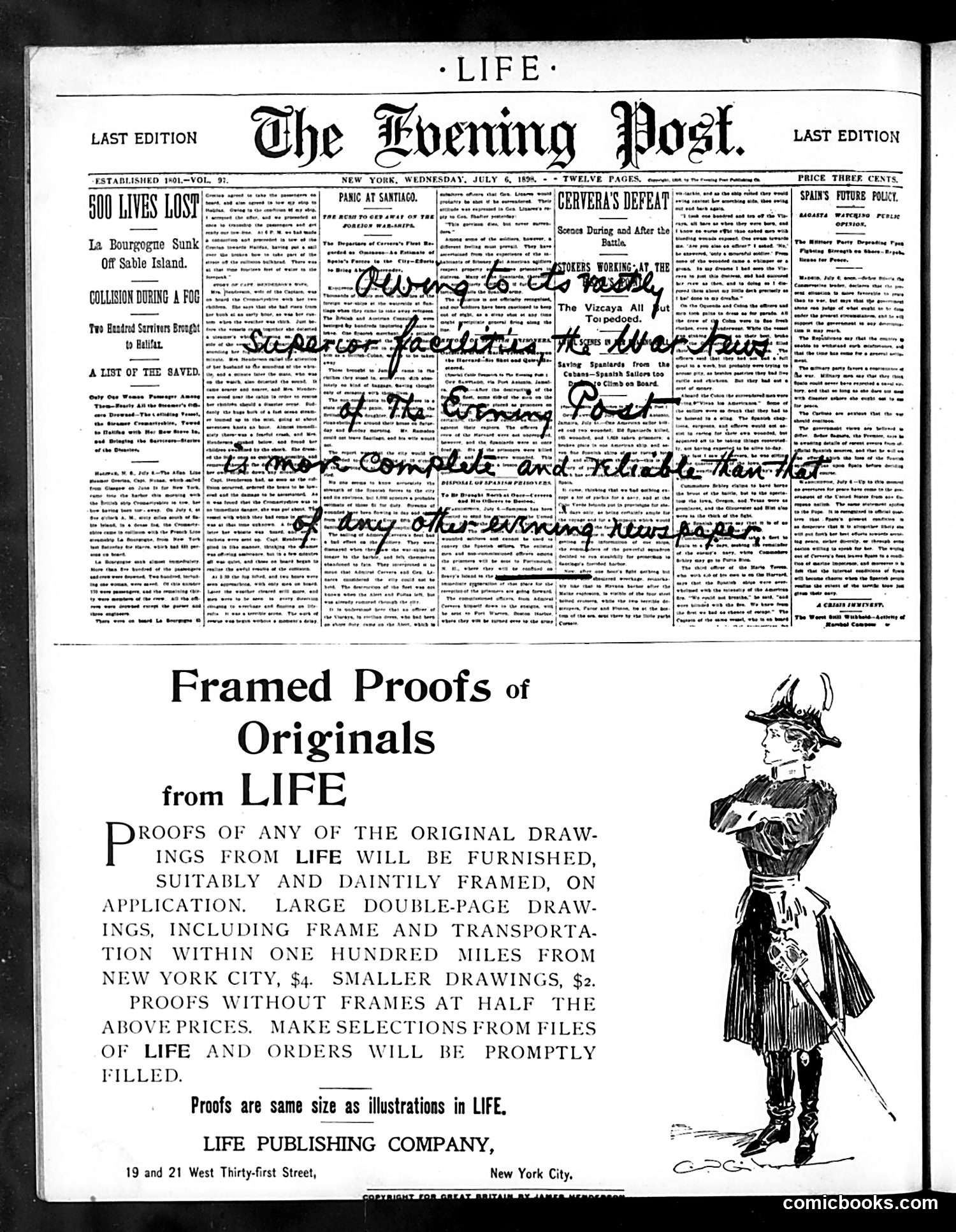 Life — July 21, 1898 — page 2: Life, 1898-07-21