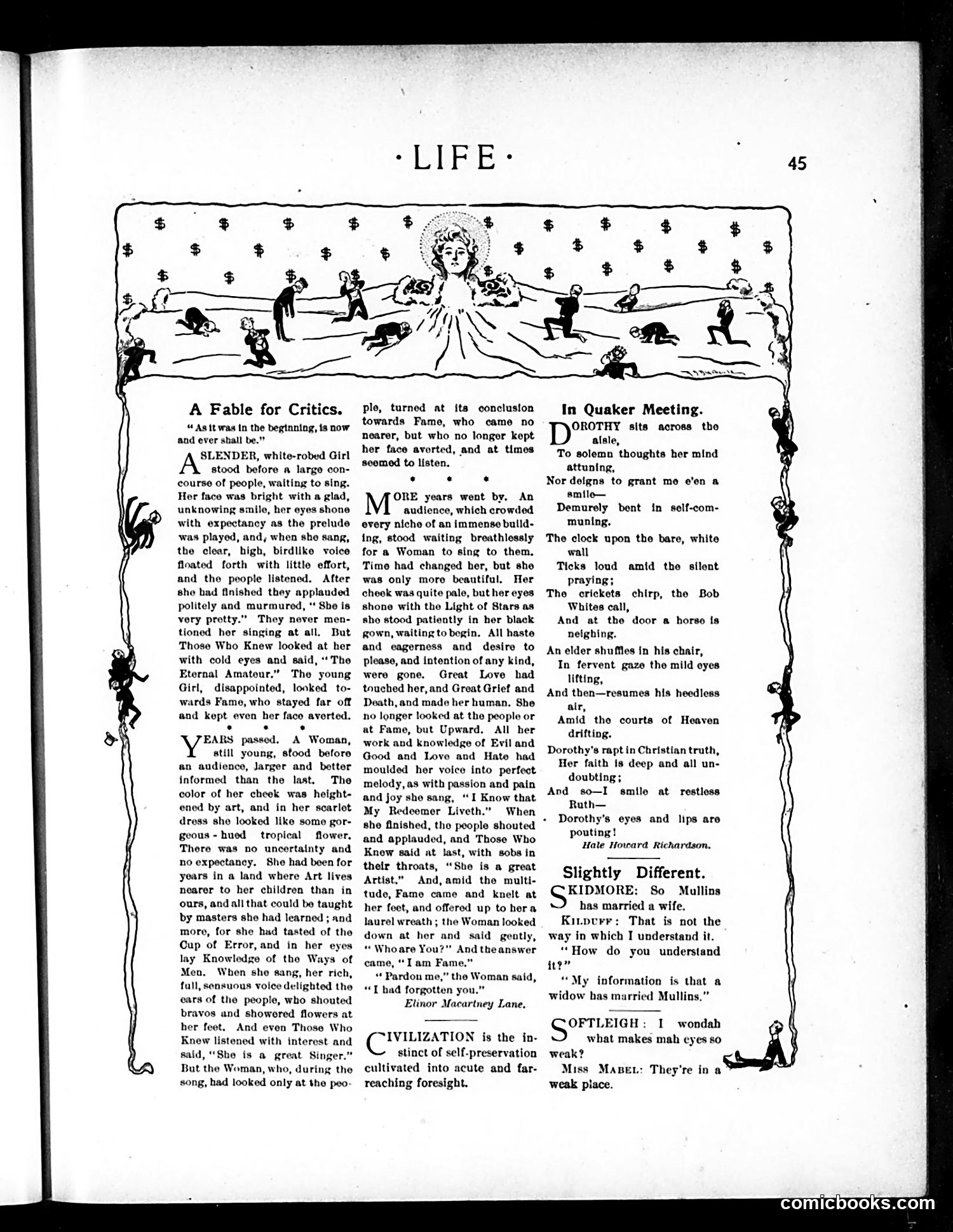 Life — July 21, 1898 — page 5: Life, 1898-07-21