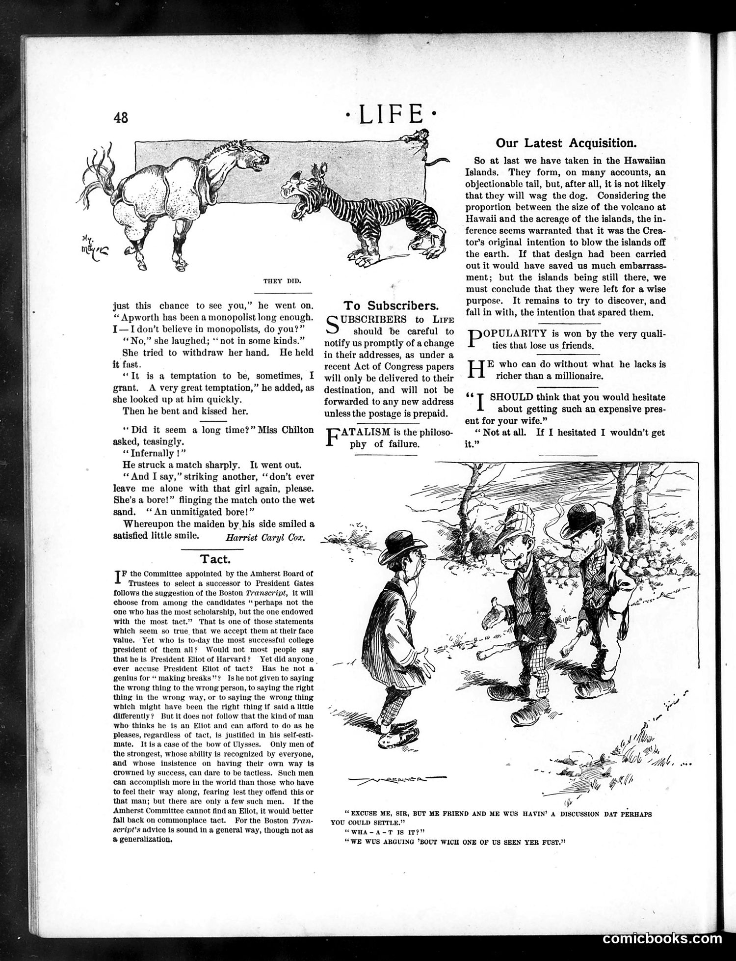 Life — July 21, 1898 — page 8: Life, 1898-07-21