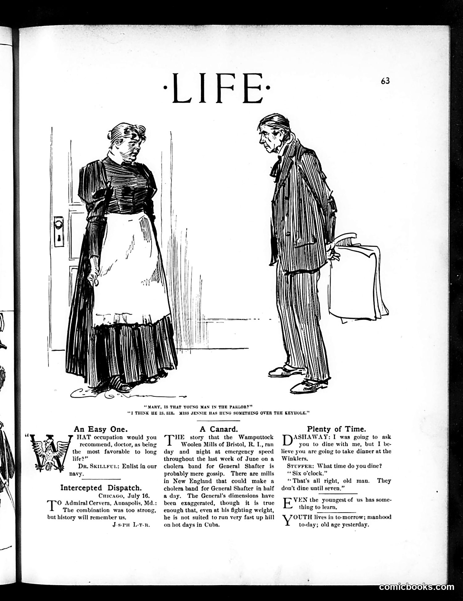Life — July 28, 1898 — page 3: Life, 1898-07-28