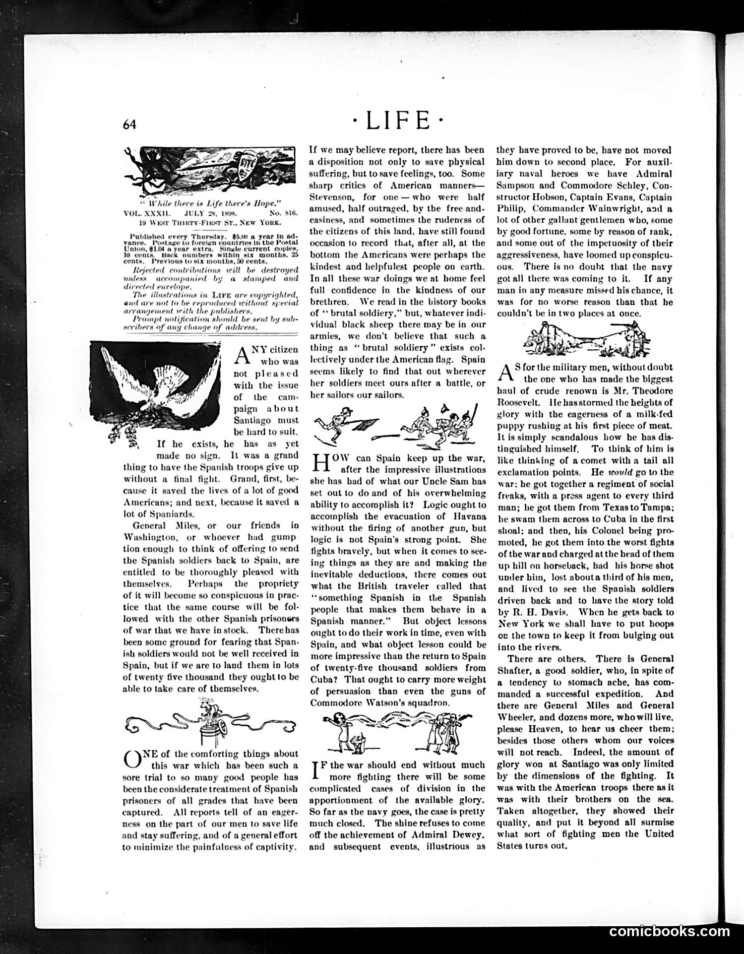 Life — July 28, 1898 — page 4: Life, 1898-07-28