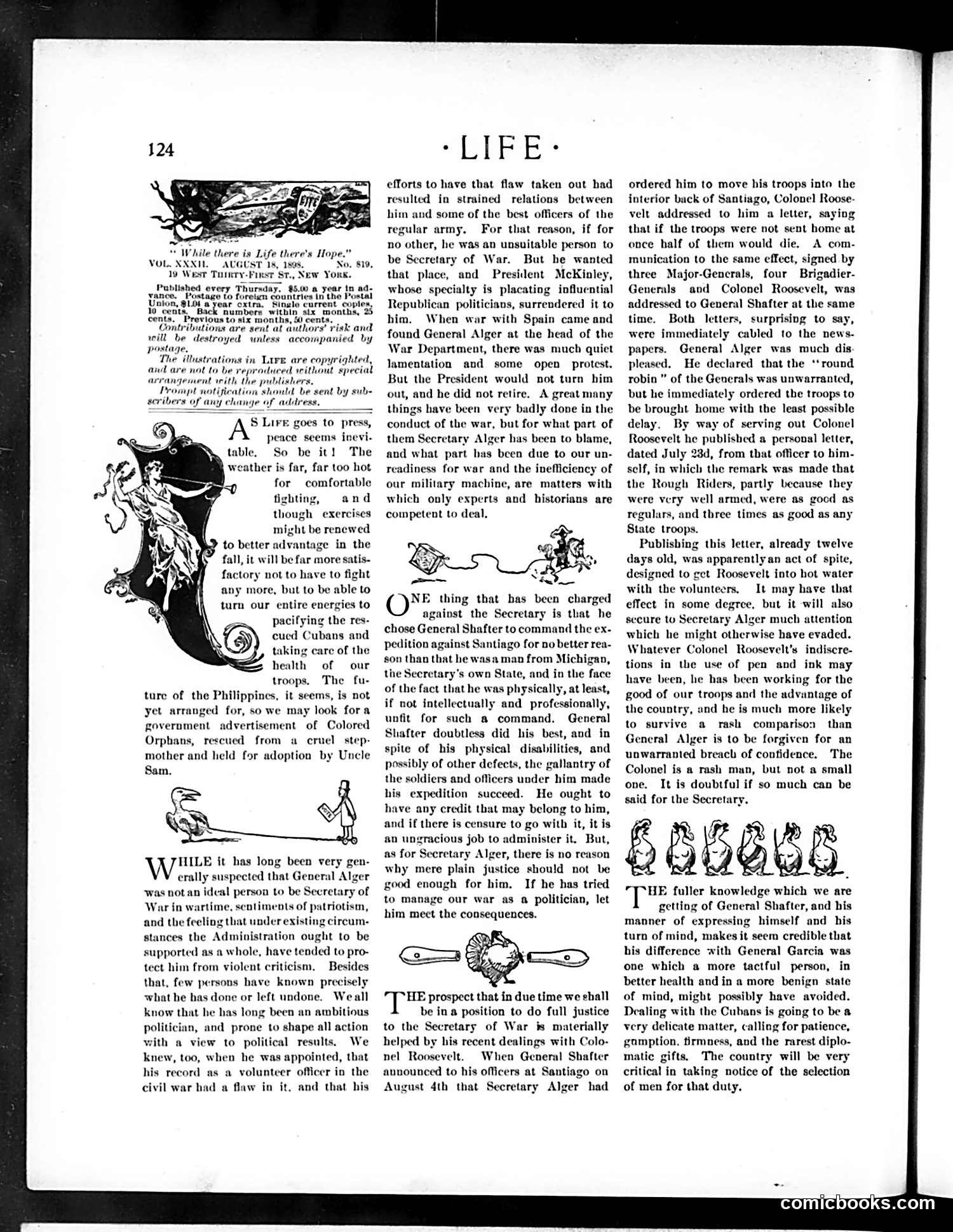 Life — August 18, 1898 — page 4: Life, 1898-08-18