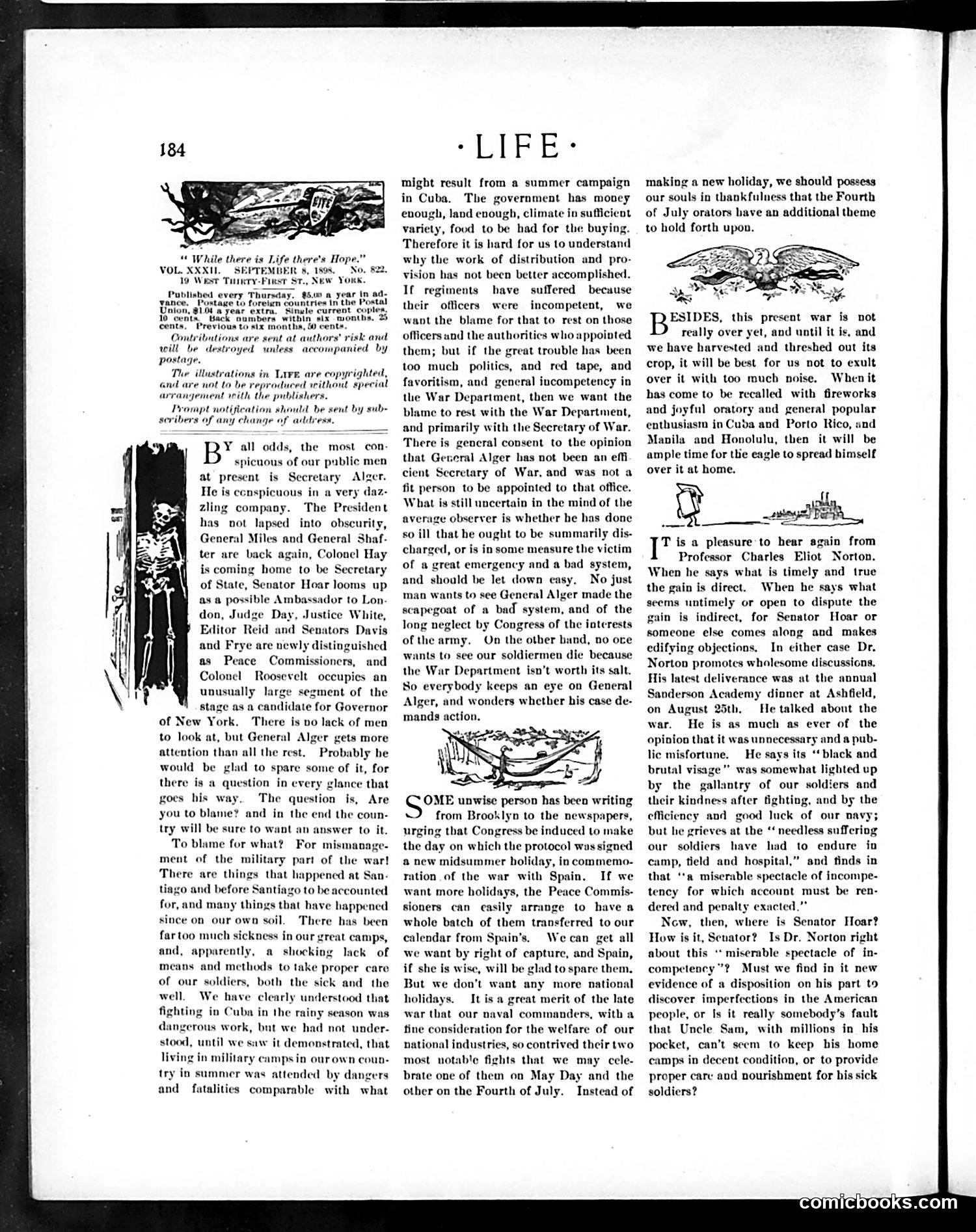 Life — September 8, 1898 — page 4: Life, 1898-09-08