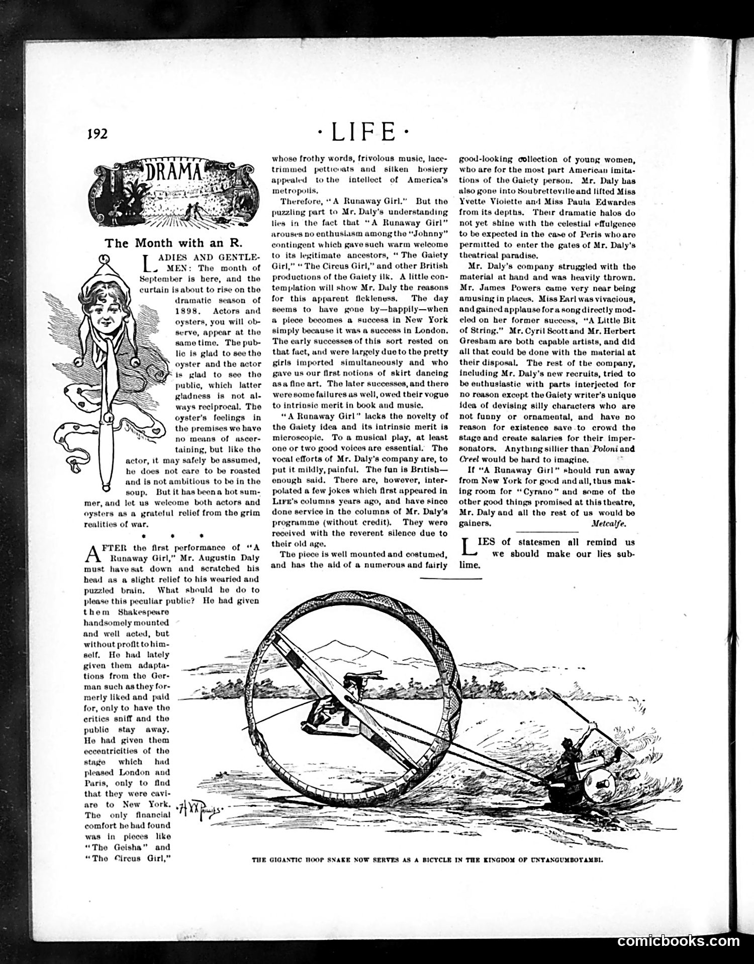 Life — September 8, 1898 — page 12: Life, 1898-09-08