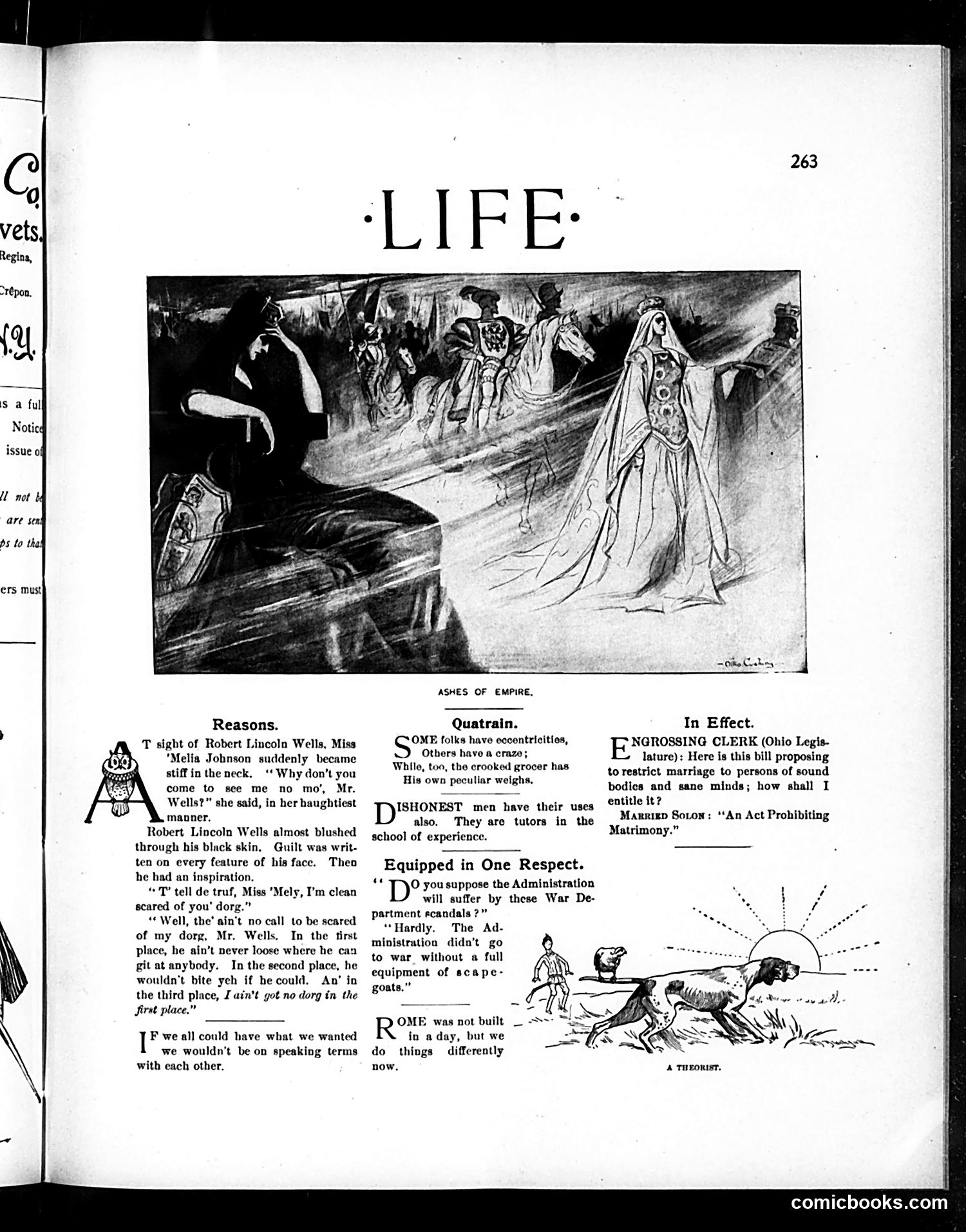 Life — October 6, 1898 — page 3: Life, 1898-10-06