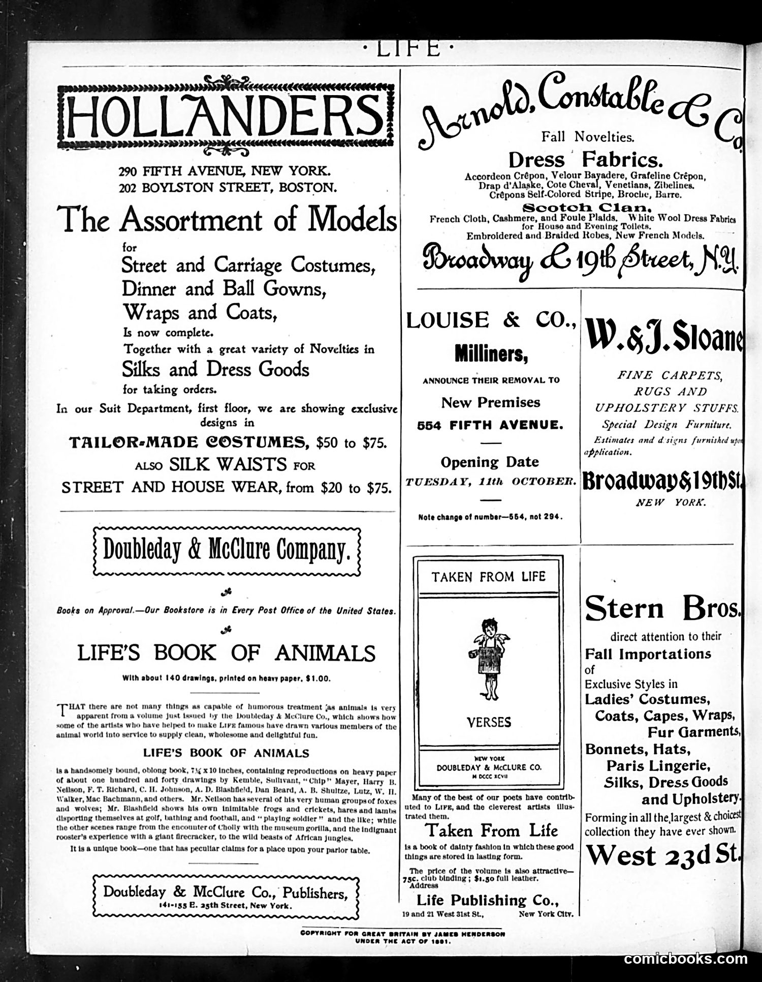 Life — October 13, 1898 — page 2: Life, 1898-10-13