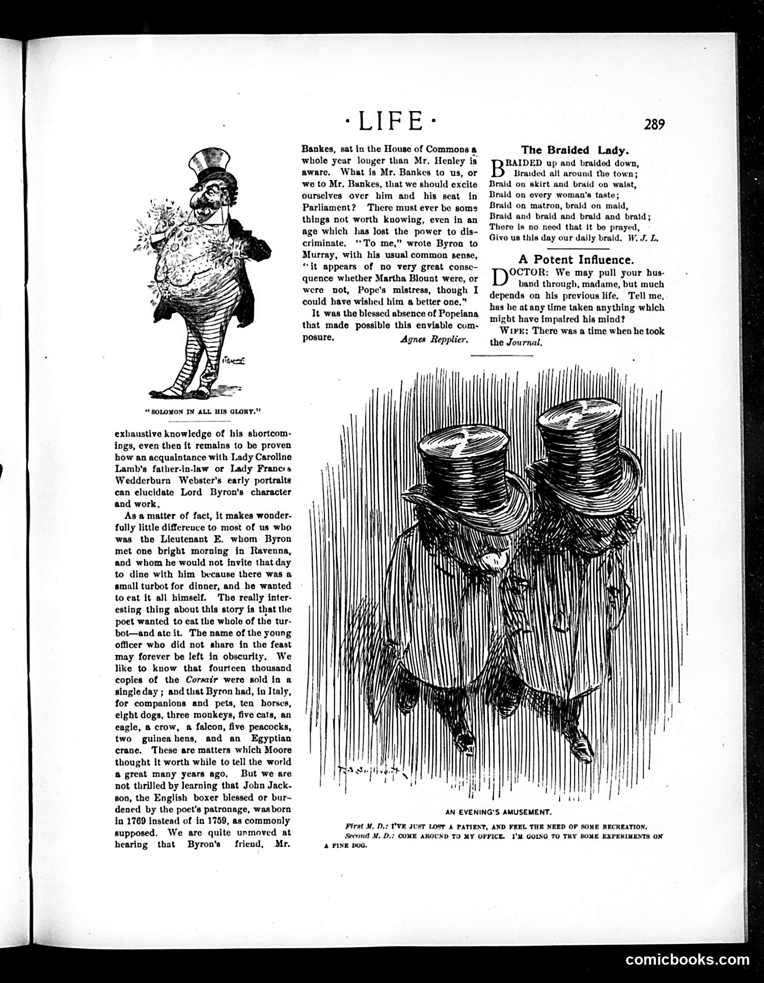Life — October 13, 1898 — page 9: Life, 1898-10-13