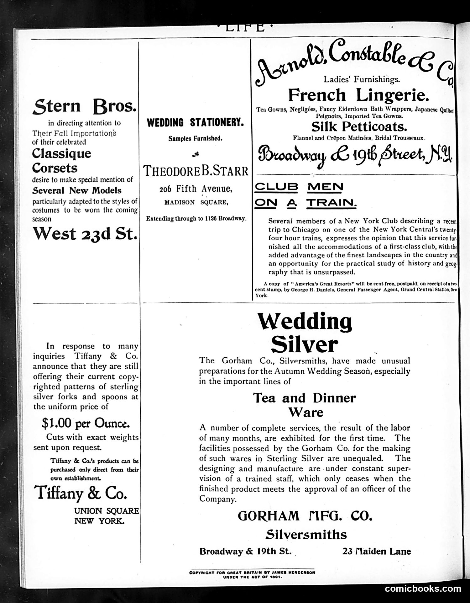 Life — October 20, 1898 — page 2: Life, 1898-10-20