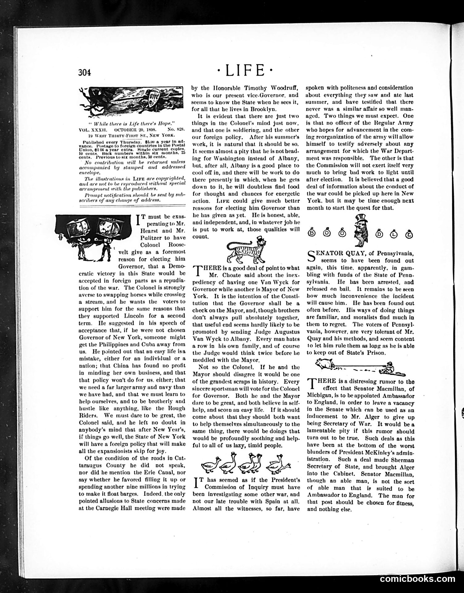 Life — October 20, 1898 — page 4: Life, 1898-10-20