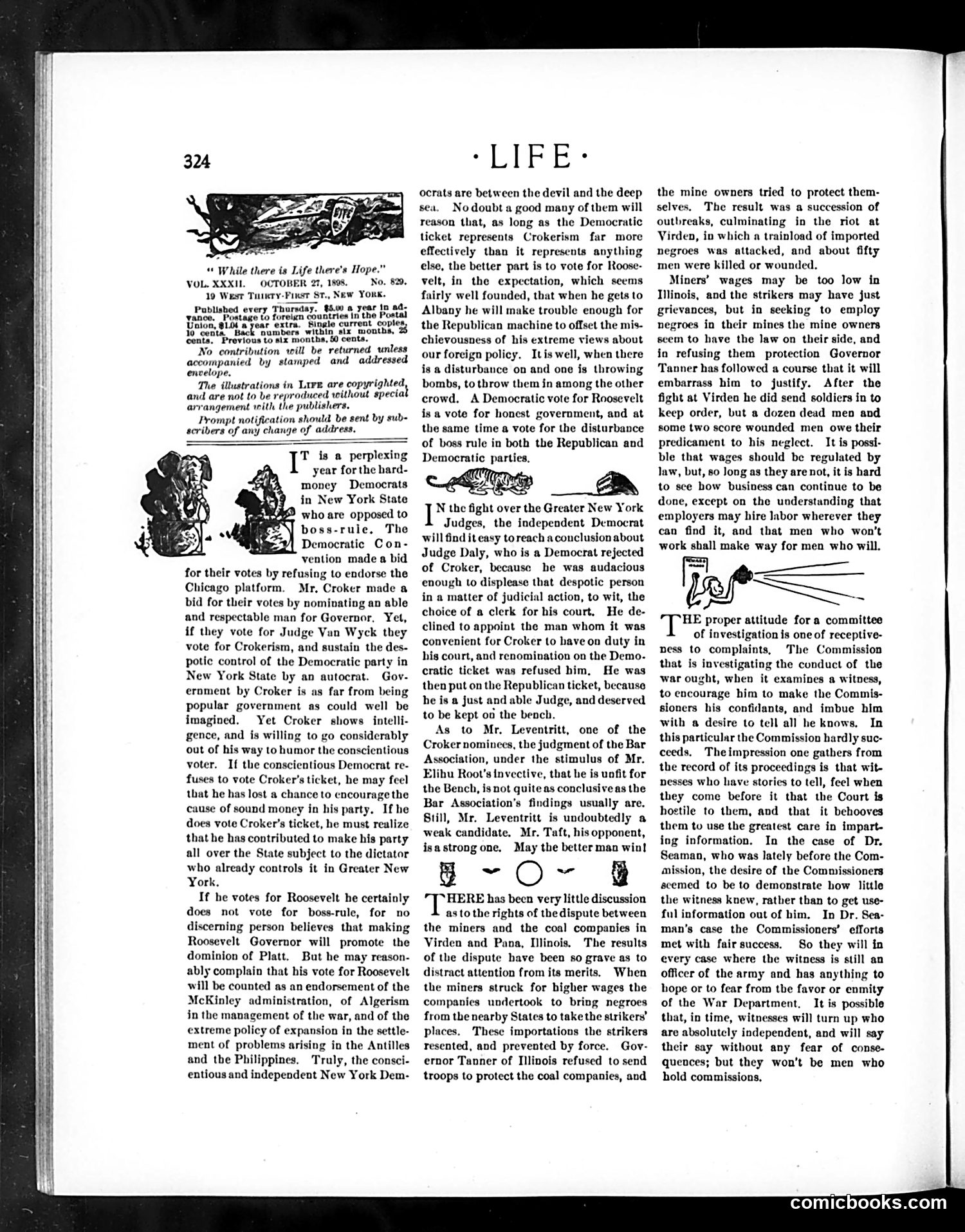 Life — October 27, 1898 — page 4: Life, 1898-10-27
