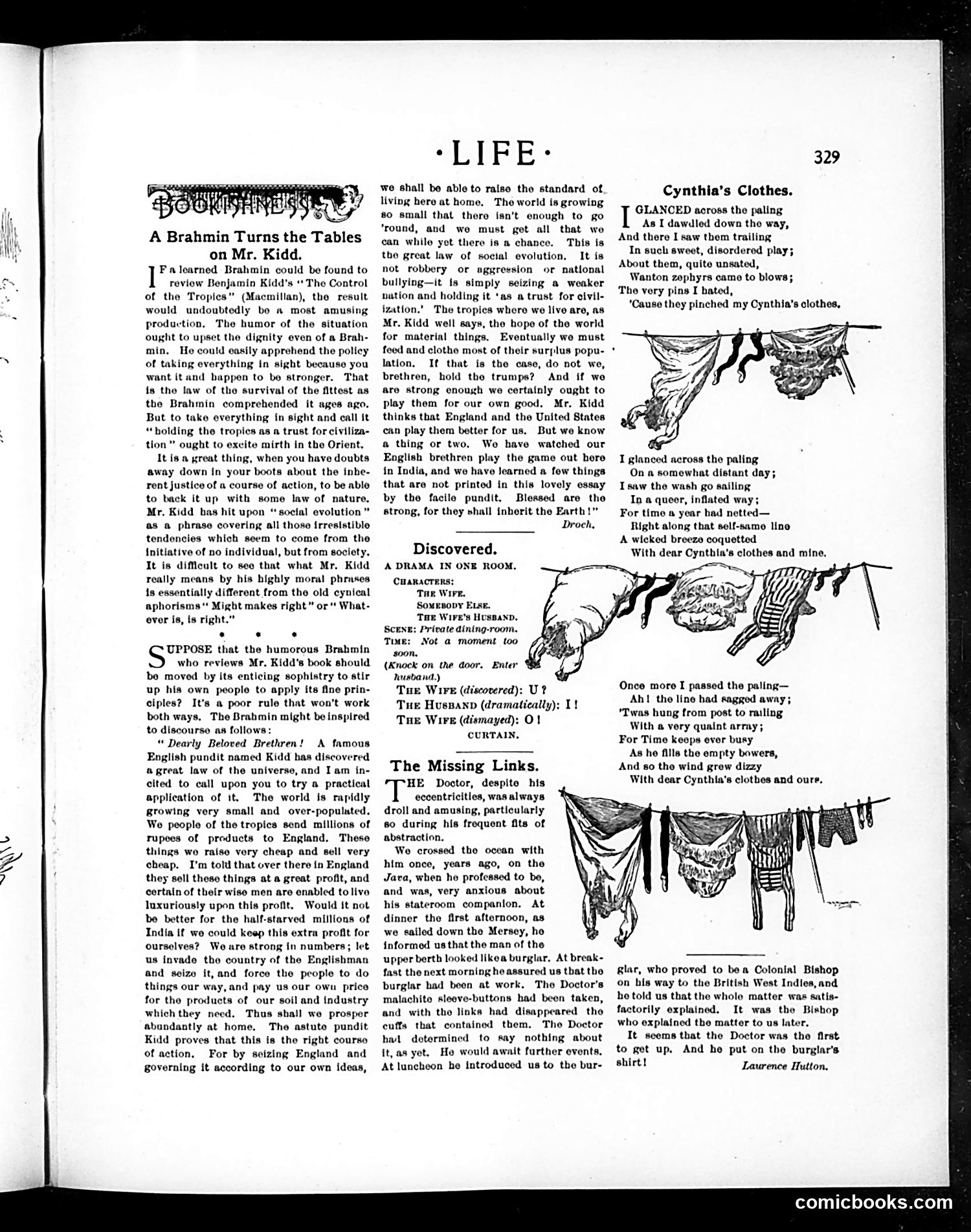 Life — October 27, 1898 — page 9: Life, 1898-10-27