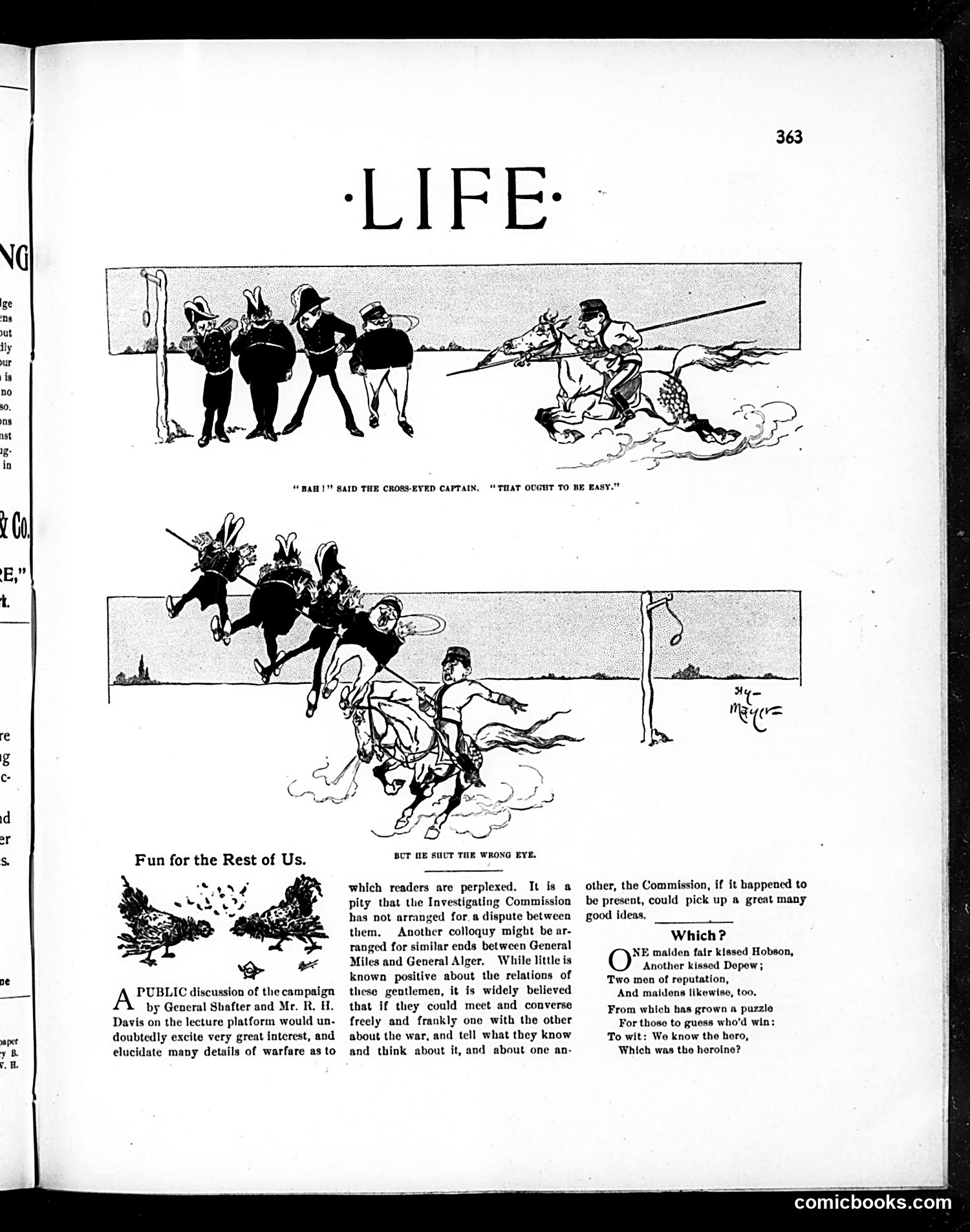 Life — November 10, 1898 — page 3: Life, 1898-11-10