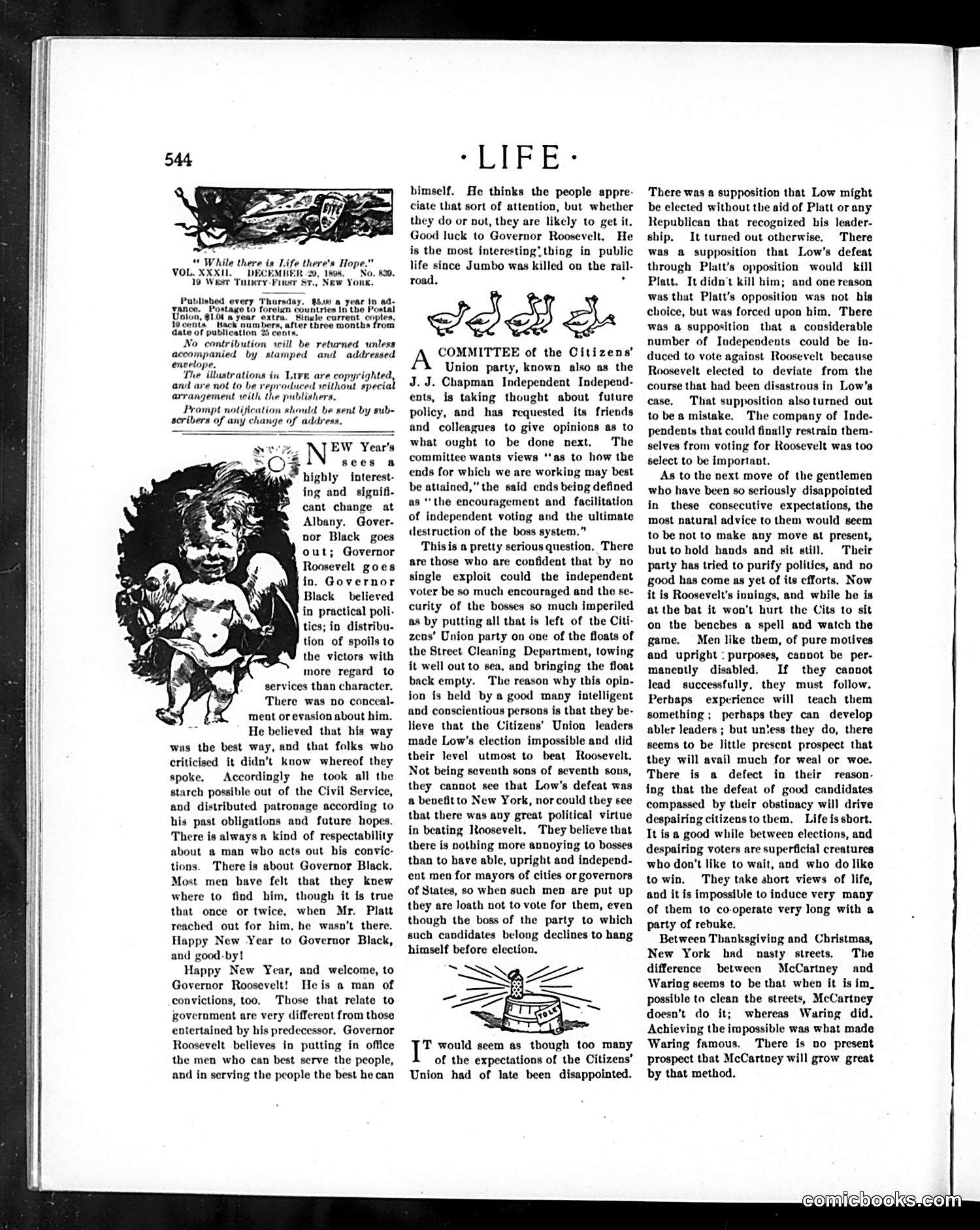 Life — December 29, 1898 — page 4: Life, 1898-12-29