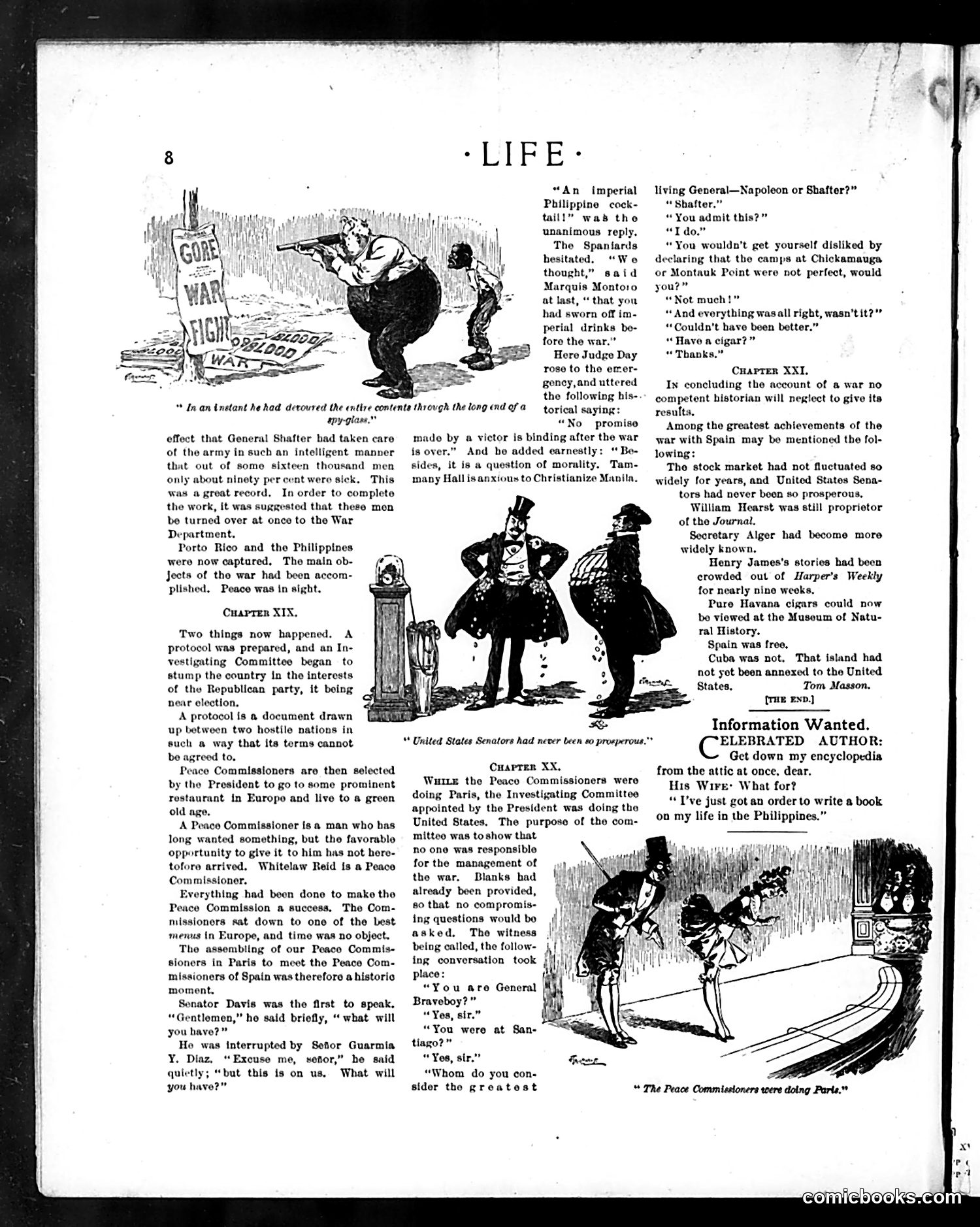 Life — January 5, 1899 — page 8: Life, 1899-01-05