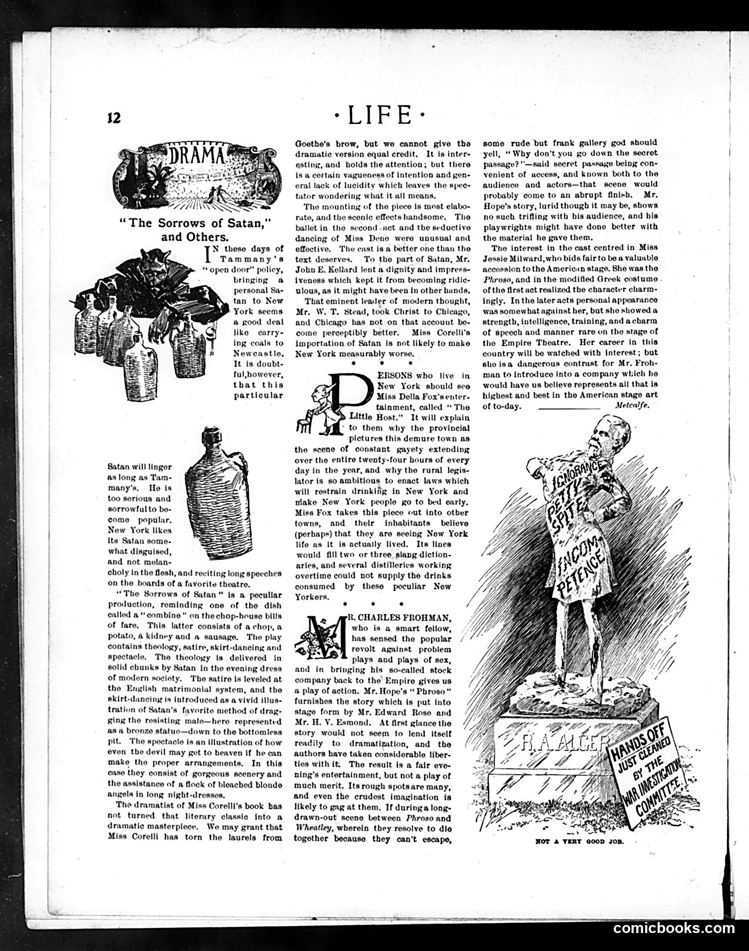 Life — January 5, 1899 — page 12: Life, 1899-01-05