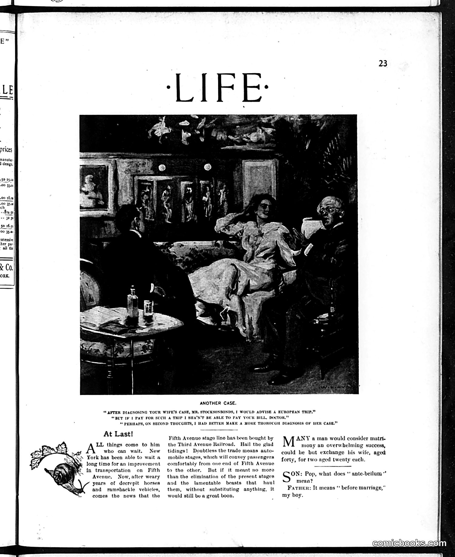 Life — January 12, 1899 — page 3: Life, 1899-01-12