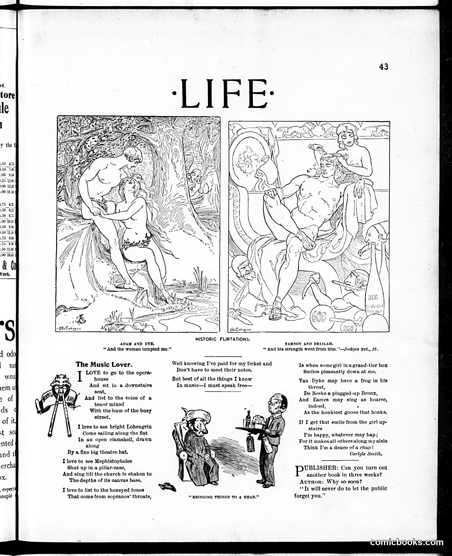 Life — January 19, 1899 — page 3: Life, 1899-01-19