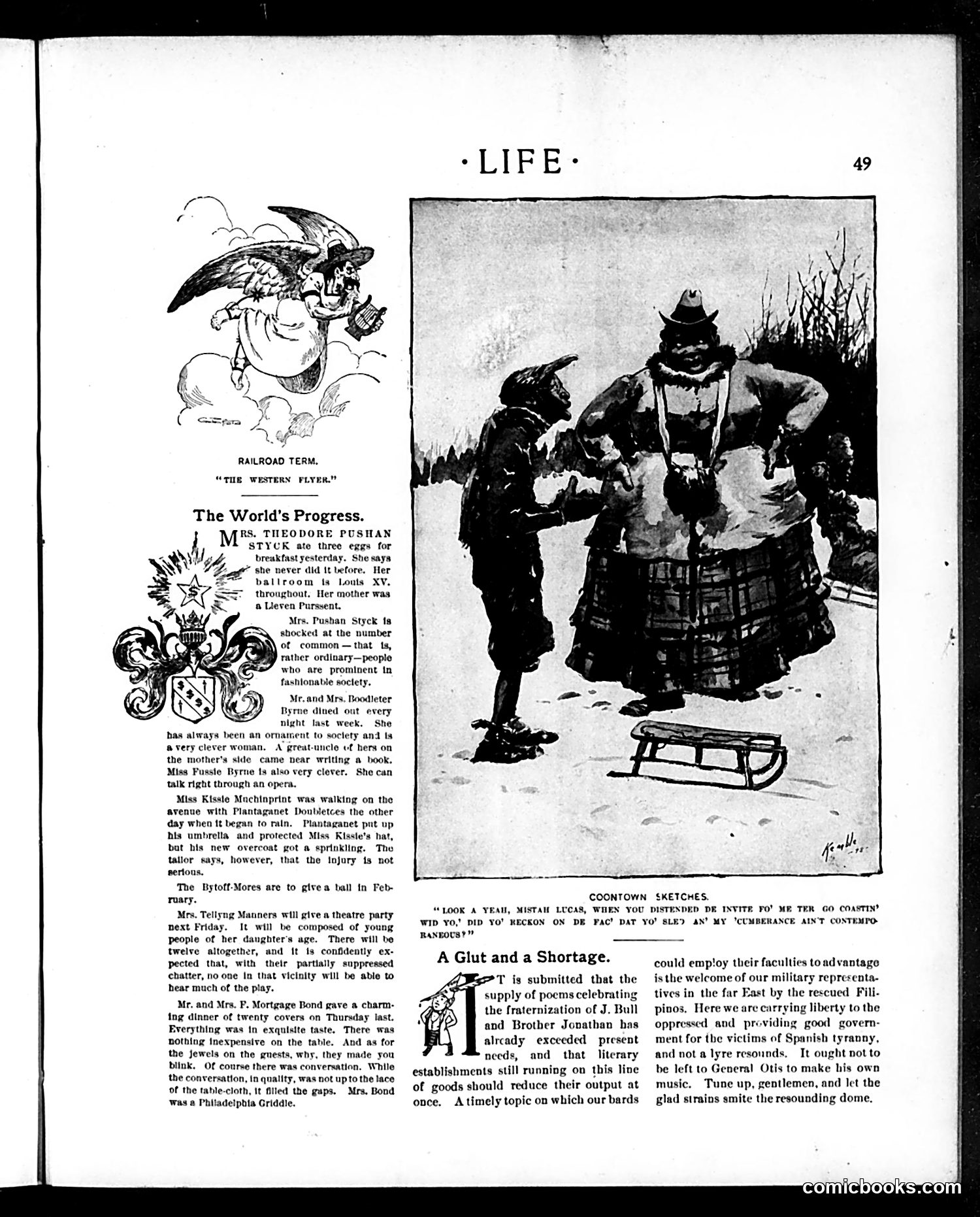Life — January 19, 1899 — page 9: Life, 1899-01-19