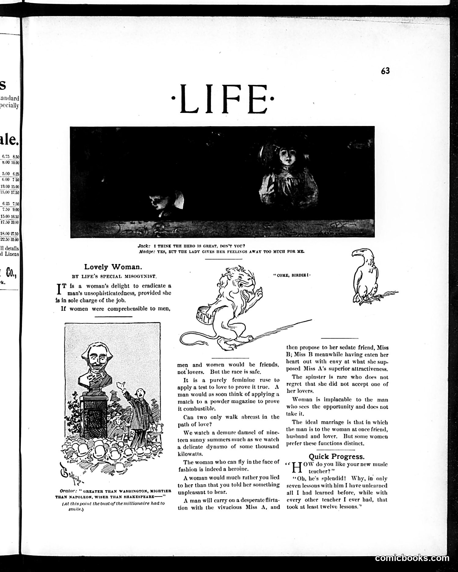 Life — January 26, 1899 — page 3: Life, 1899-01-26