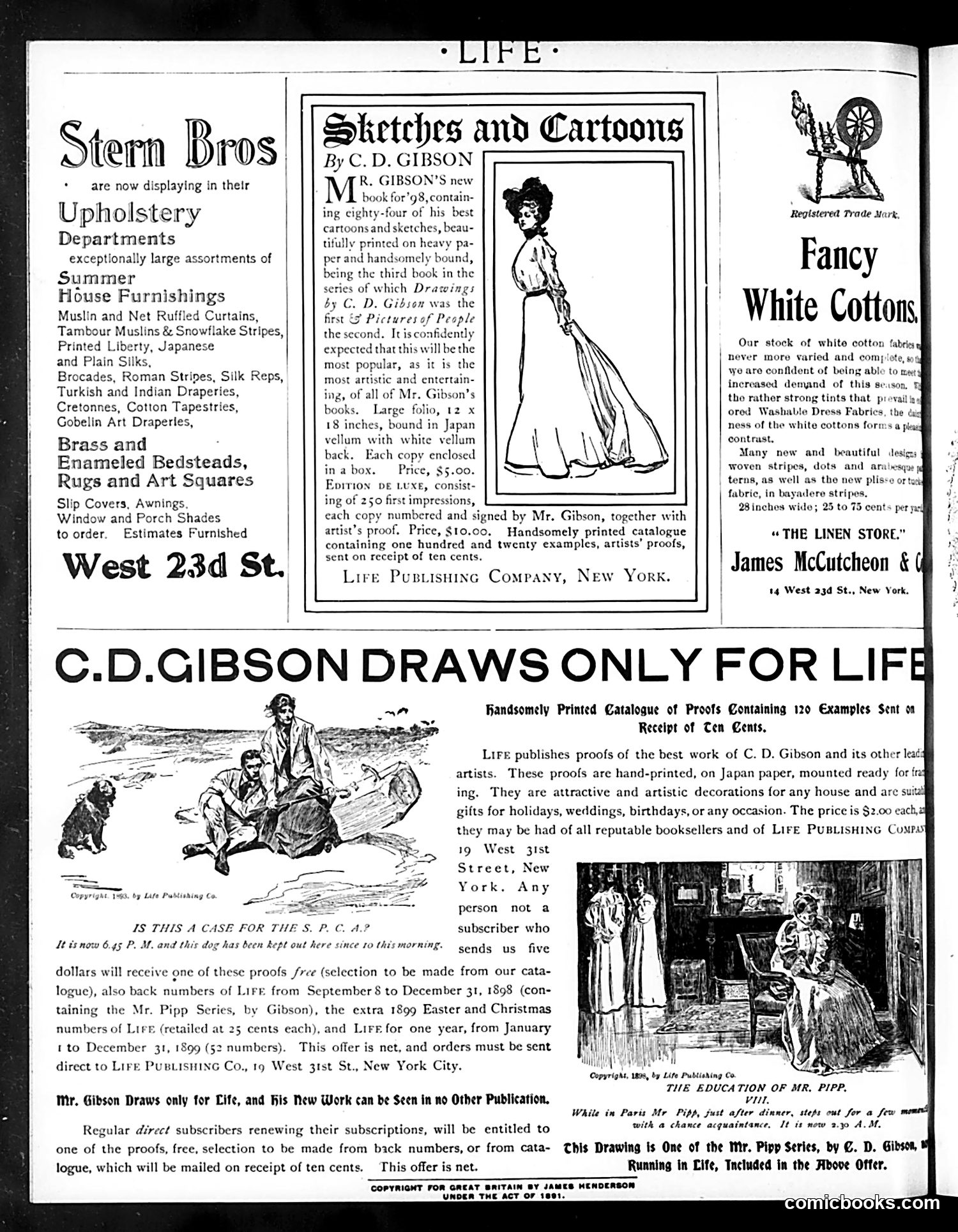 Life — February 23, 1899 — page 2: Life, 1899-02-23