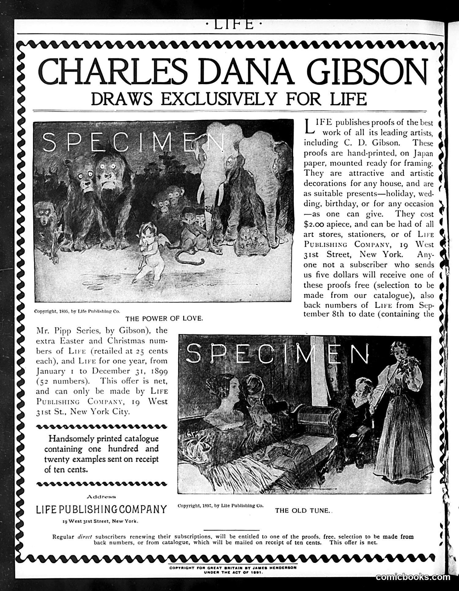 Life — March 9, 1899 — page 2: Life, 1899-03-09
