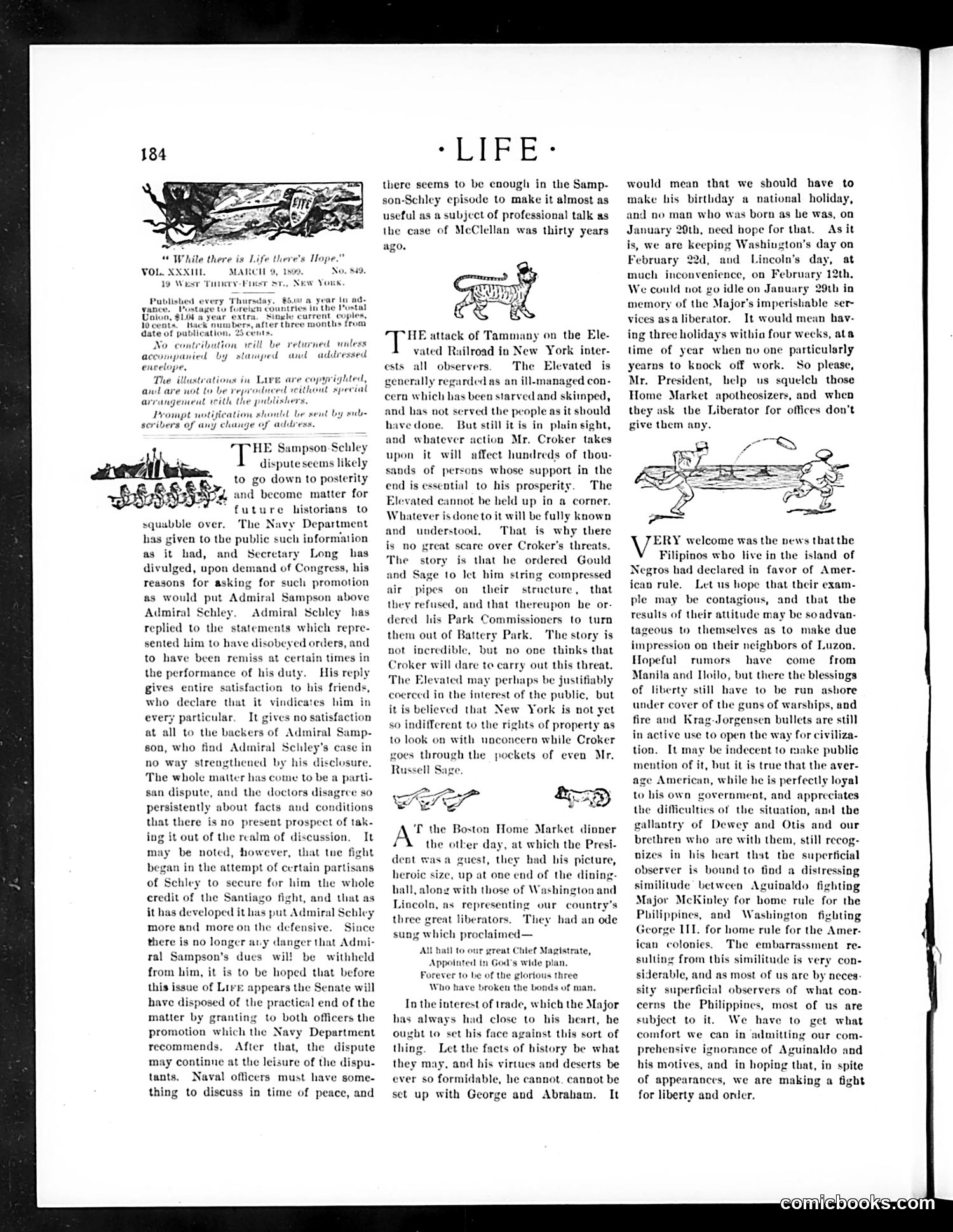 Life — March 9, 1899 — page 4: Life, 1899-03-09