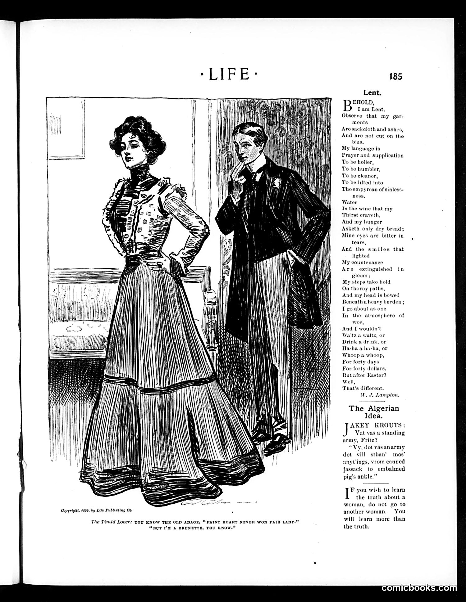Life — March 9, 1899 — page 5: Life, 1899-03-09