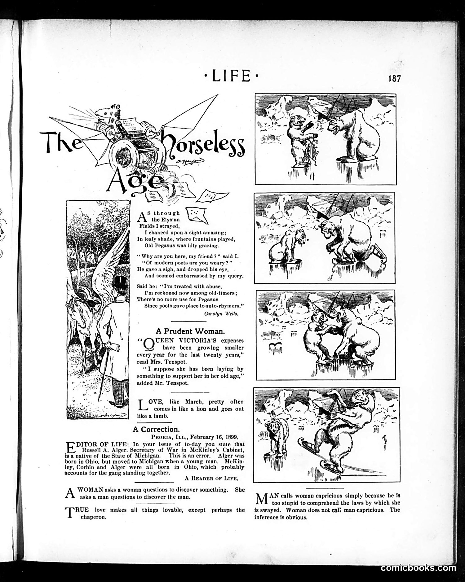 Life — March 9, 1899 — page 7: Life, 1899-03-09