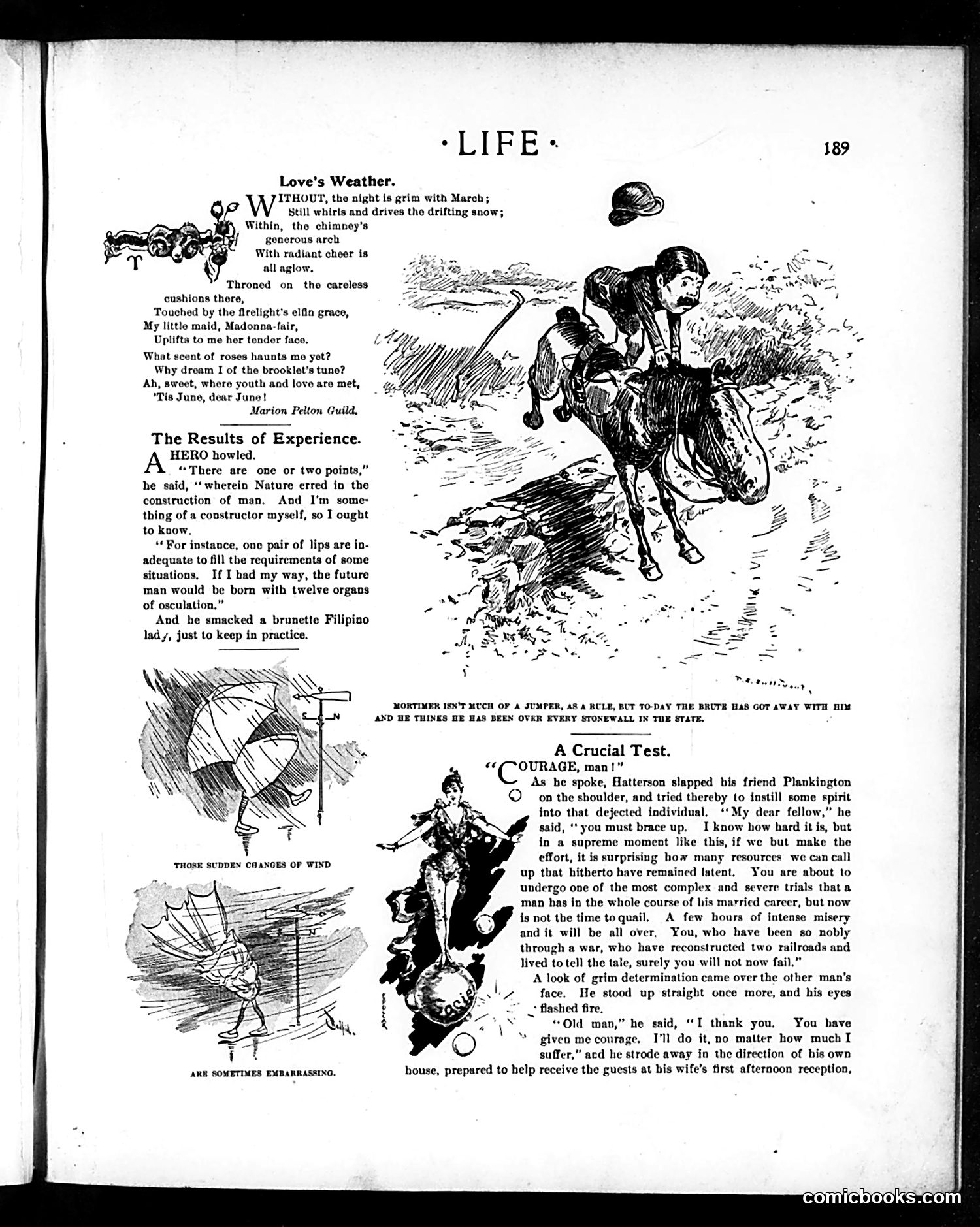 Life — March 9, 1899 — page 9: Life, 1899-03-09
