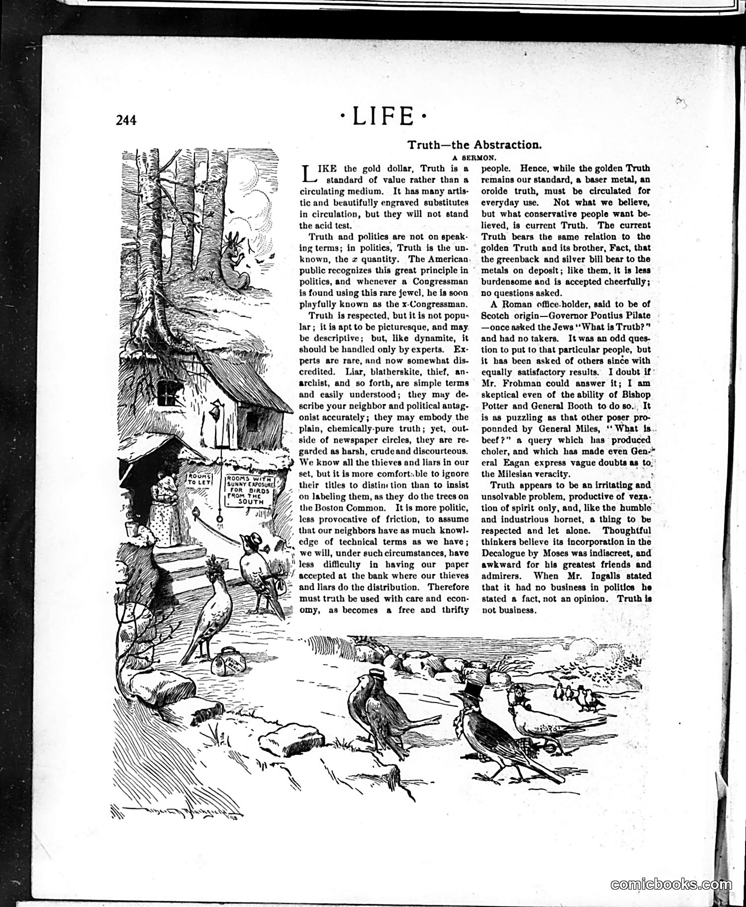 Life — March 25, 1899 — page 4: Life, 1899-03-25