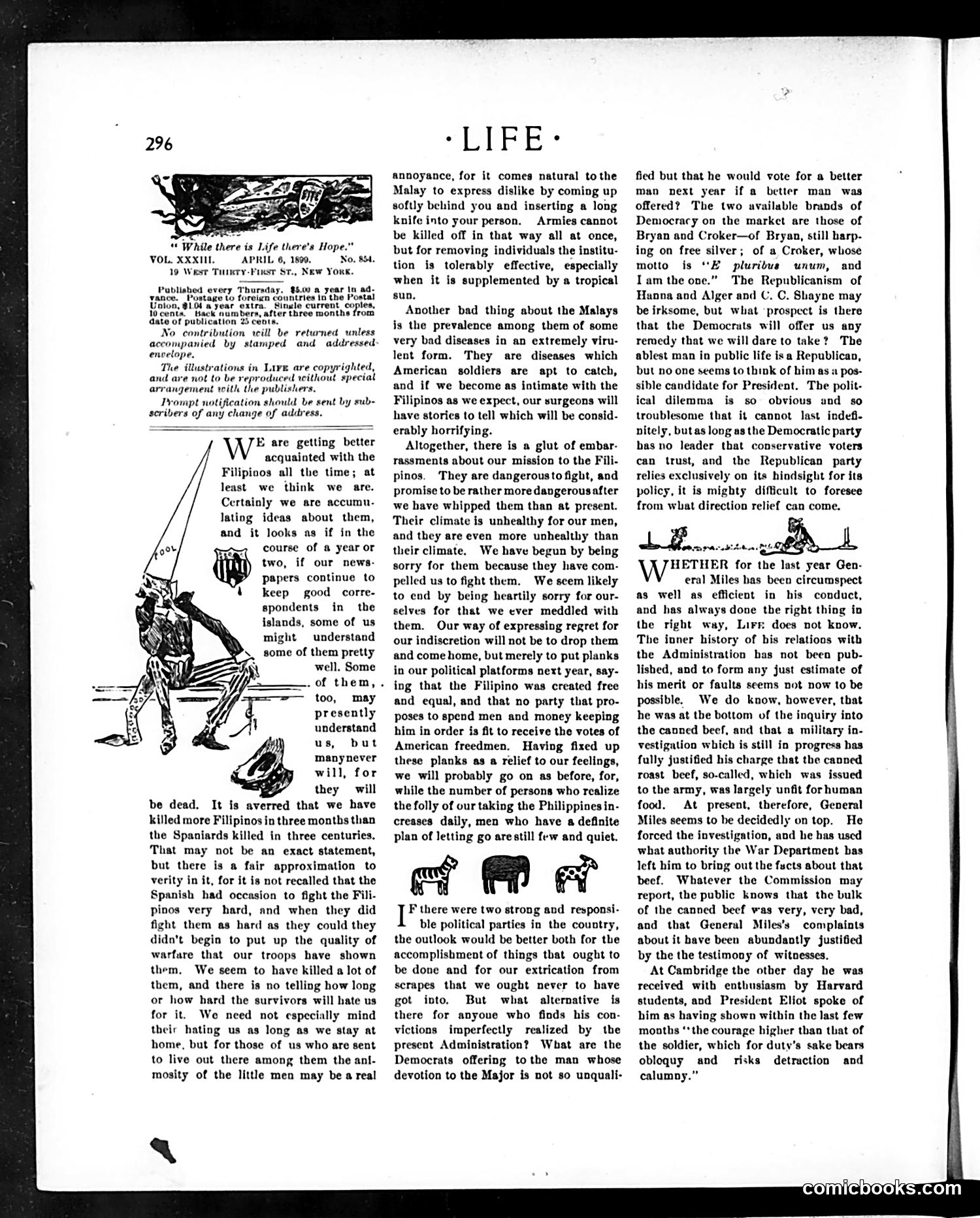Life — April 6, 1899 — page 4: Life, 1899-04-06