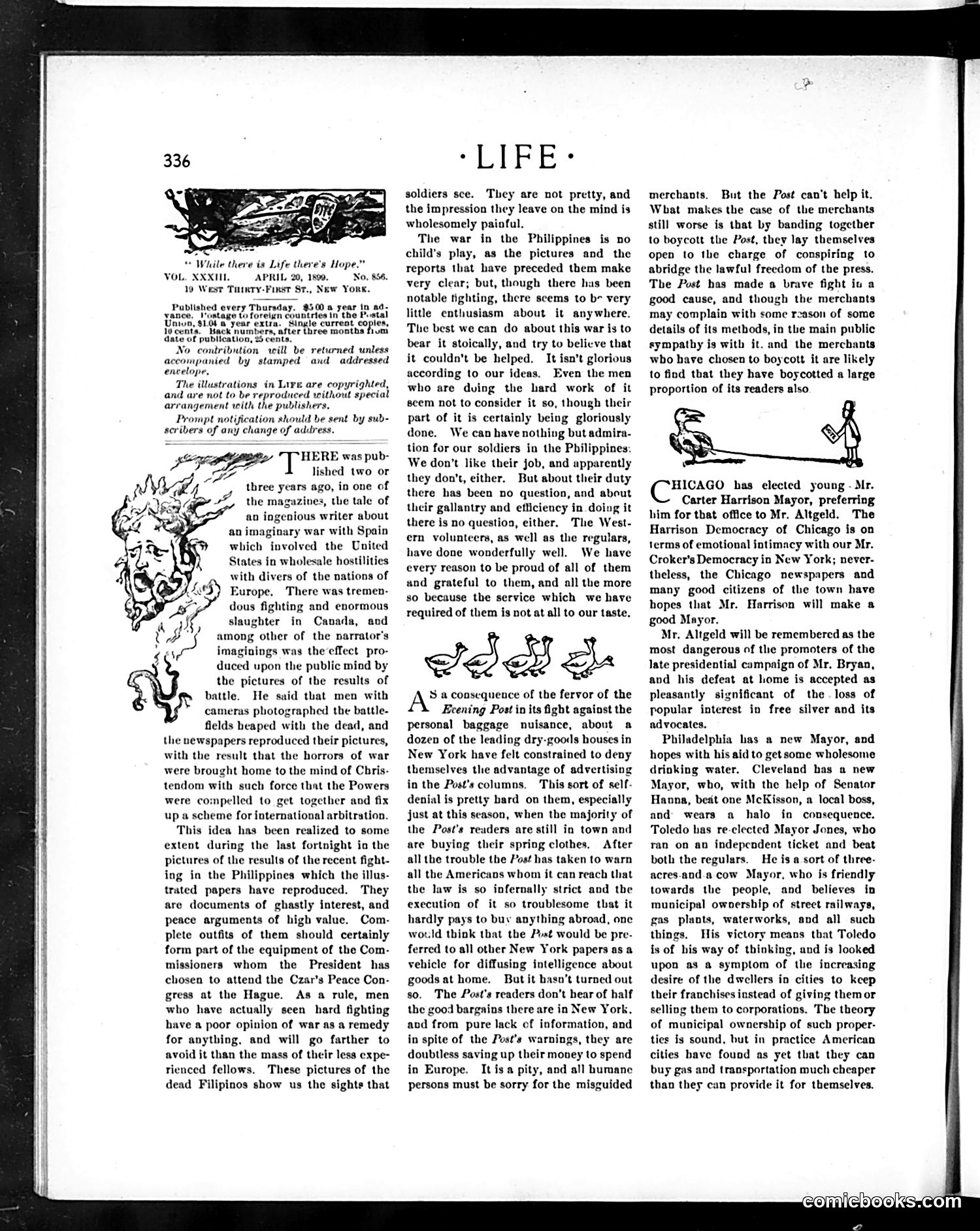 Life — April 20, 1899 — page 4: Life, 1899-04-20
