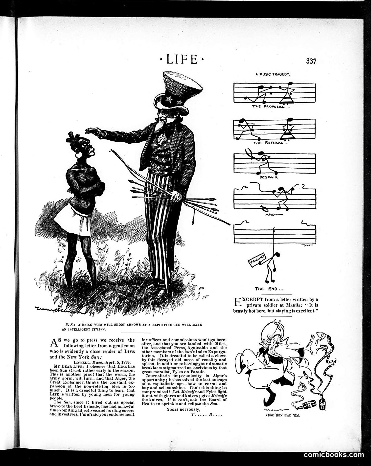 Life — April 20, 1899 — page 5: Life, 1899-04-20