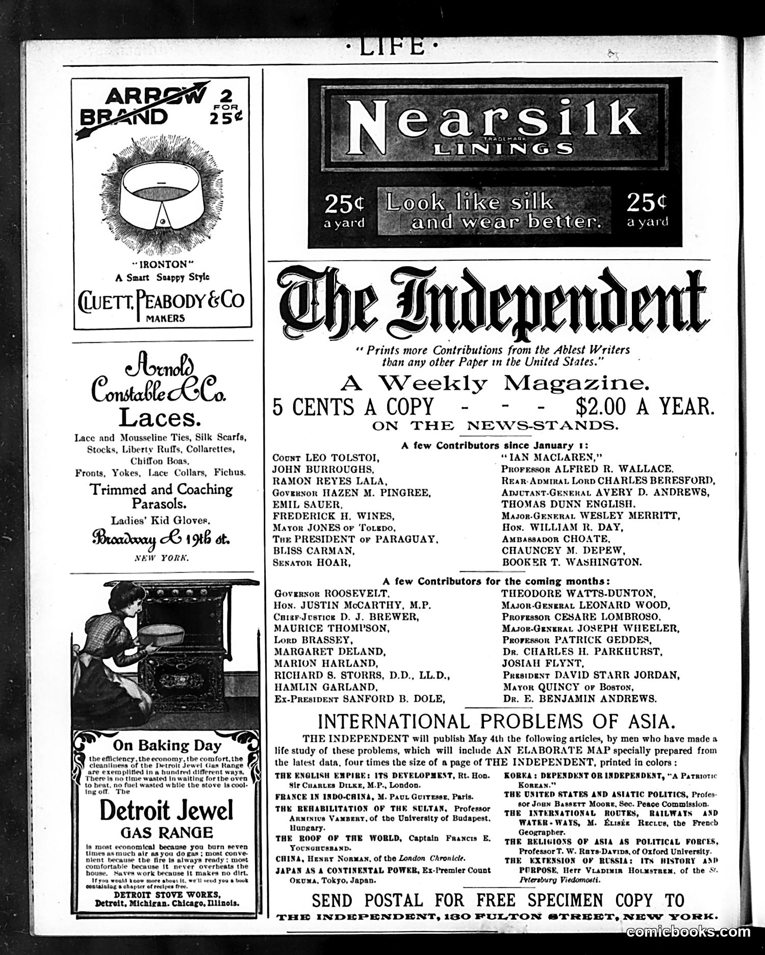 Life — April 27, 1899 — page 2: Life, 1899-04-27