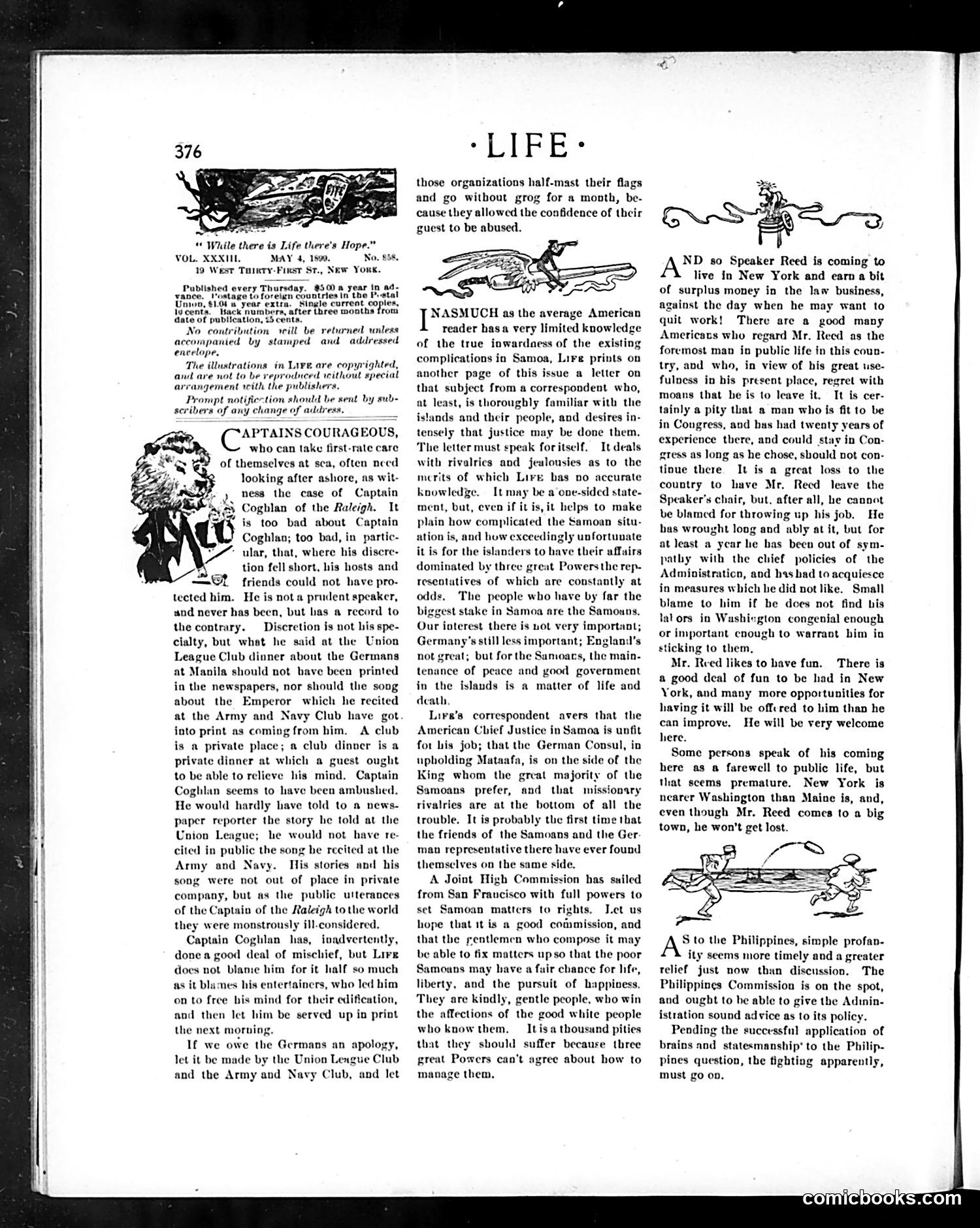 Life — May 4, 1899 — page 4: Life, 1899-05-04