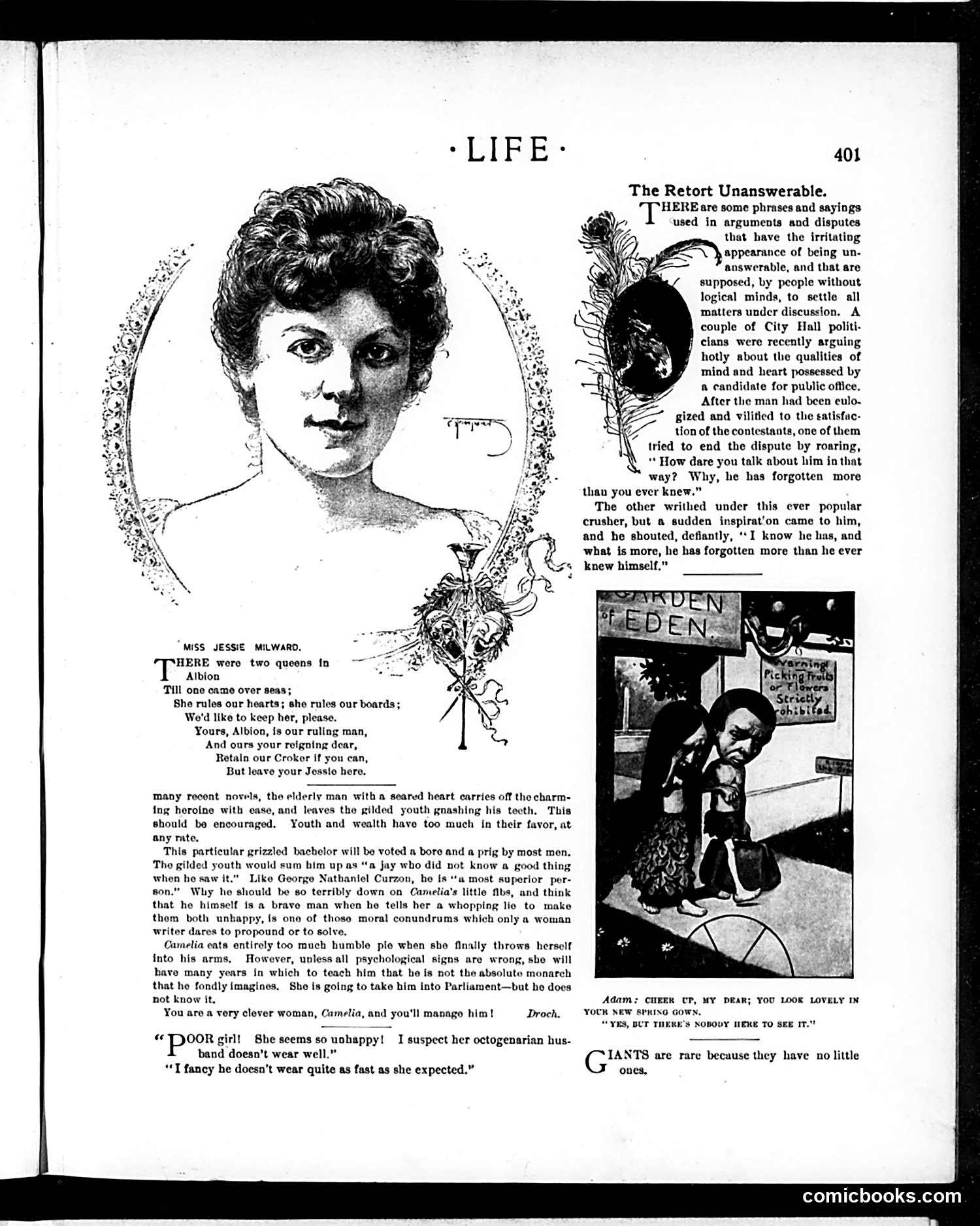 Life — May 11, 1899 — page 9: Life, 1899-05-11