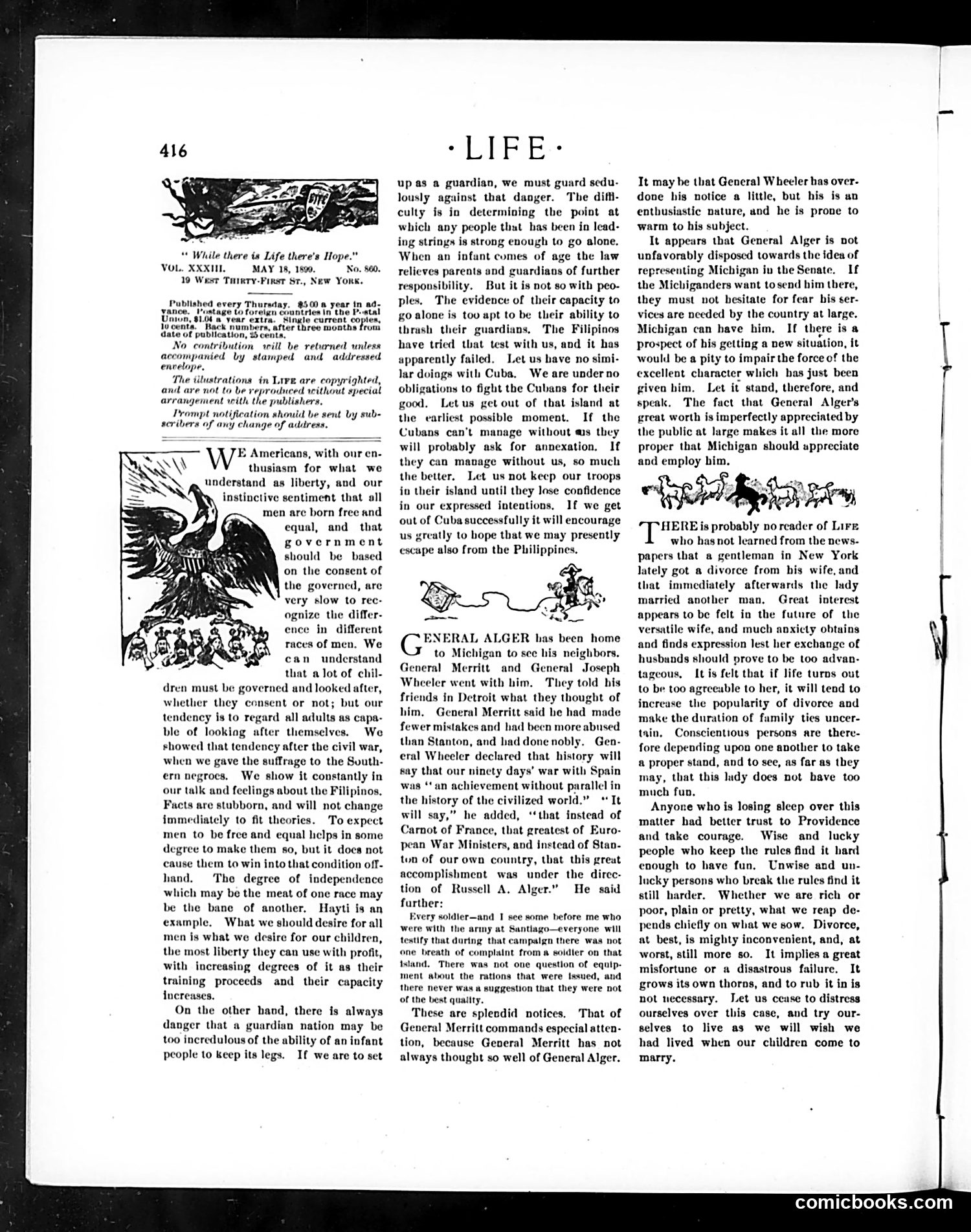 Life — May 18, 1899 — page 4: Life, 1899-05-18