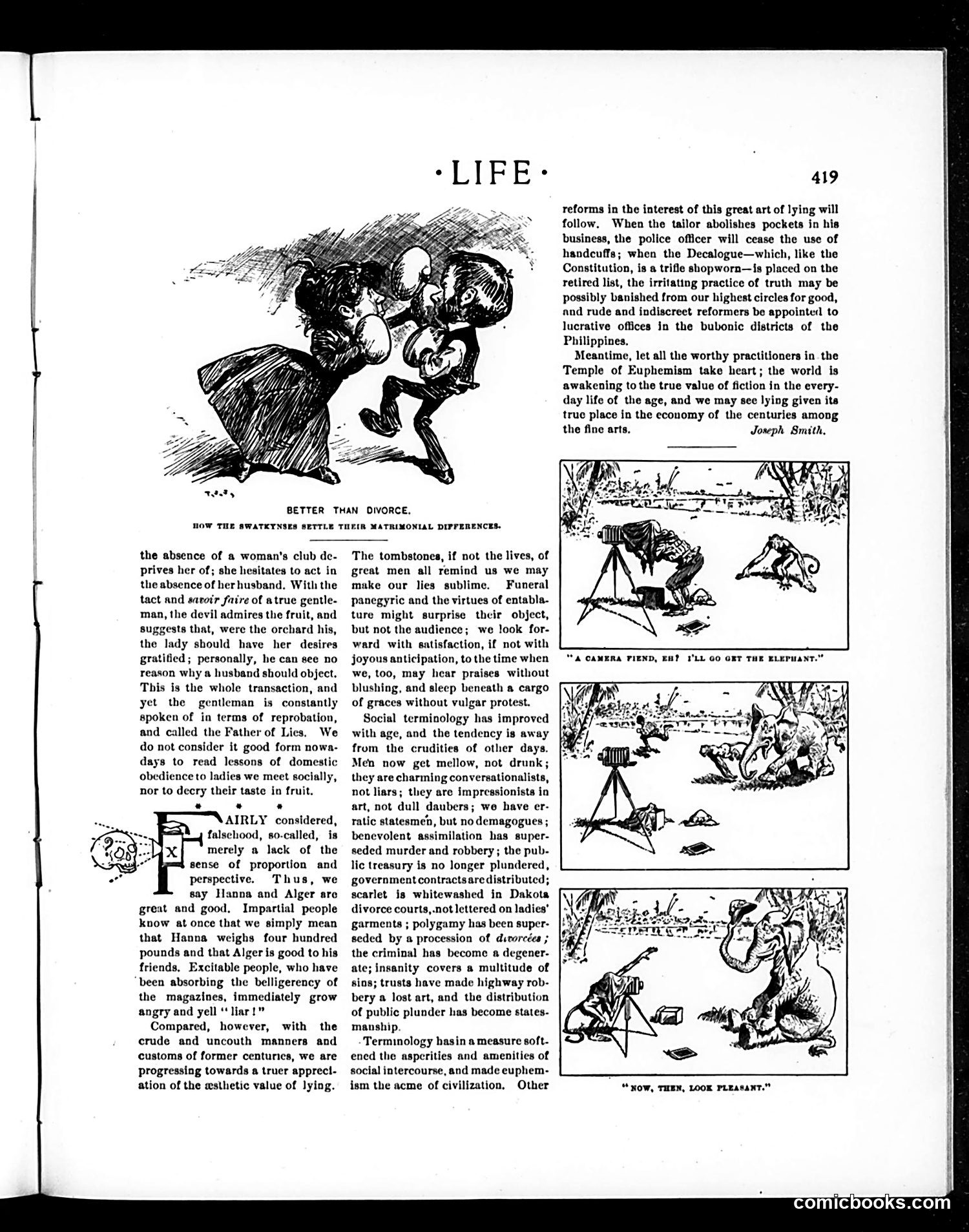 Life — May 18, 1899 — page 7: Life, 1899-05-18