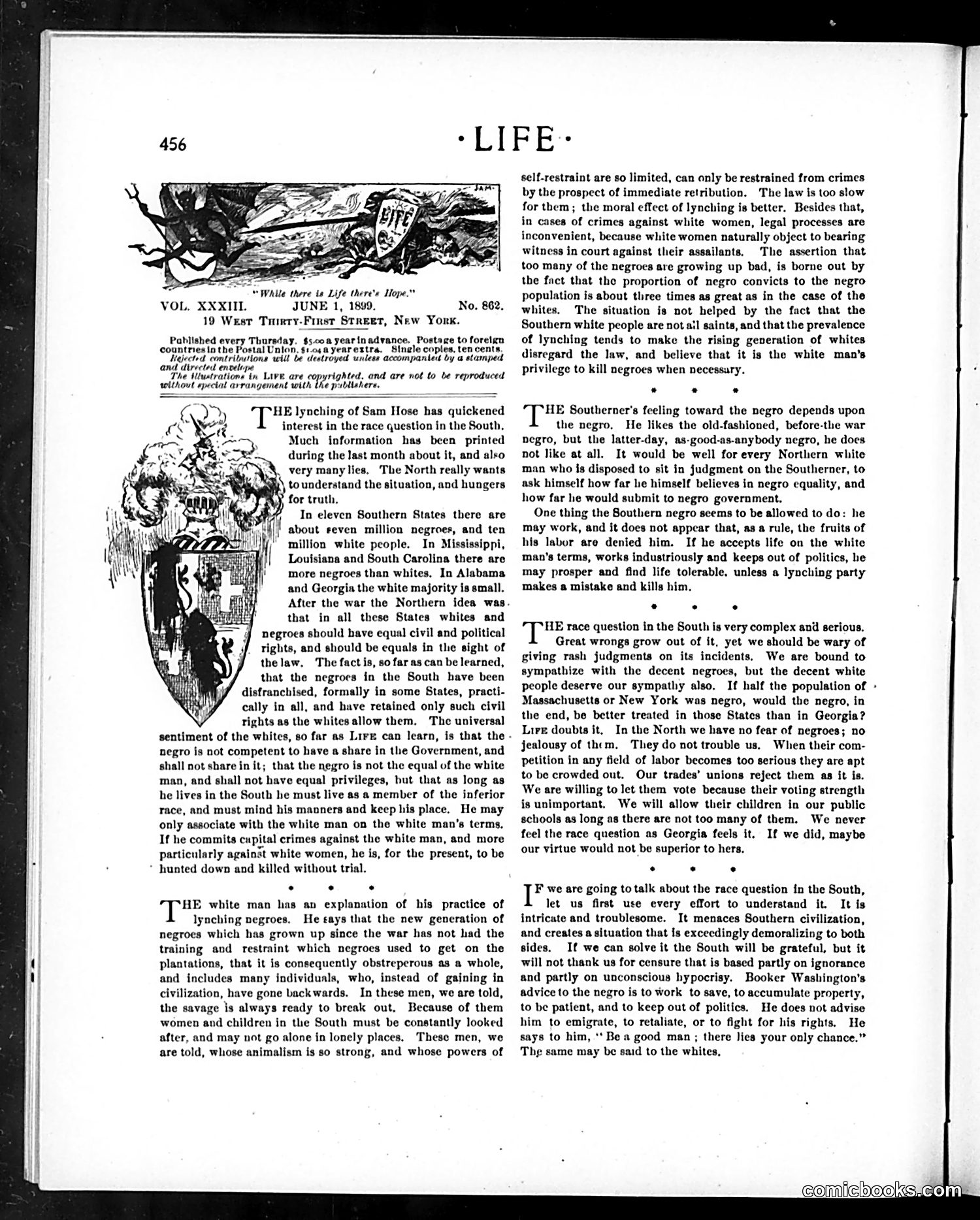 Life — June 1, 1899 — page 4: Life, 1899-06-01