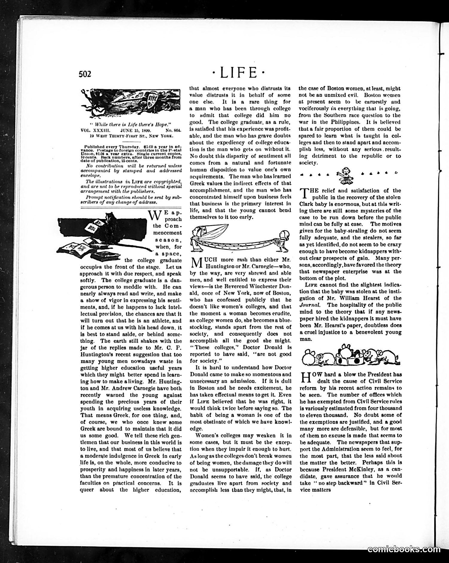 Life — June 15, 1899 — page 4: Life, 1899-06-15