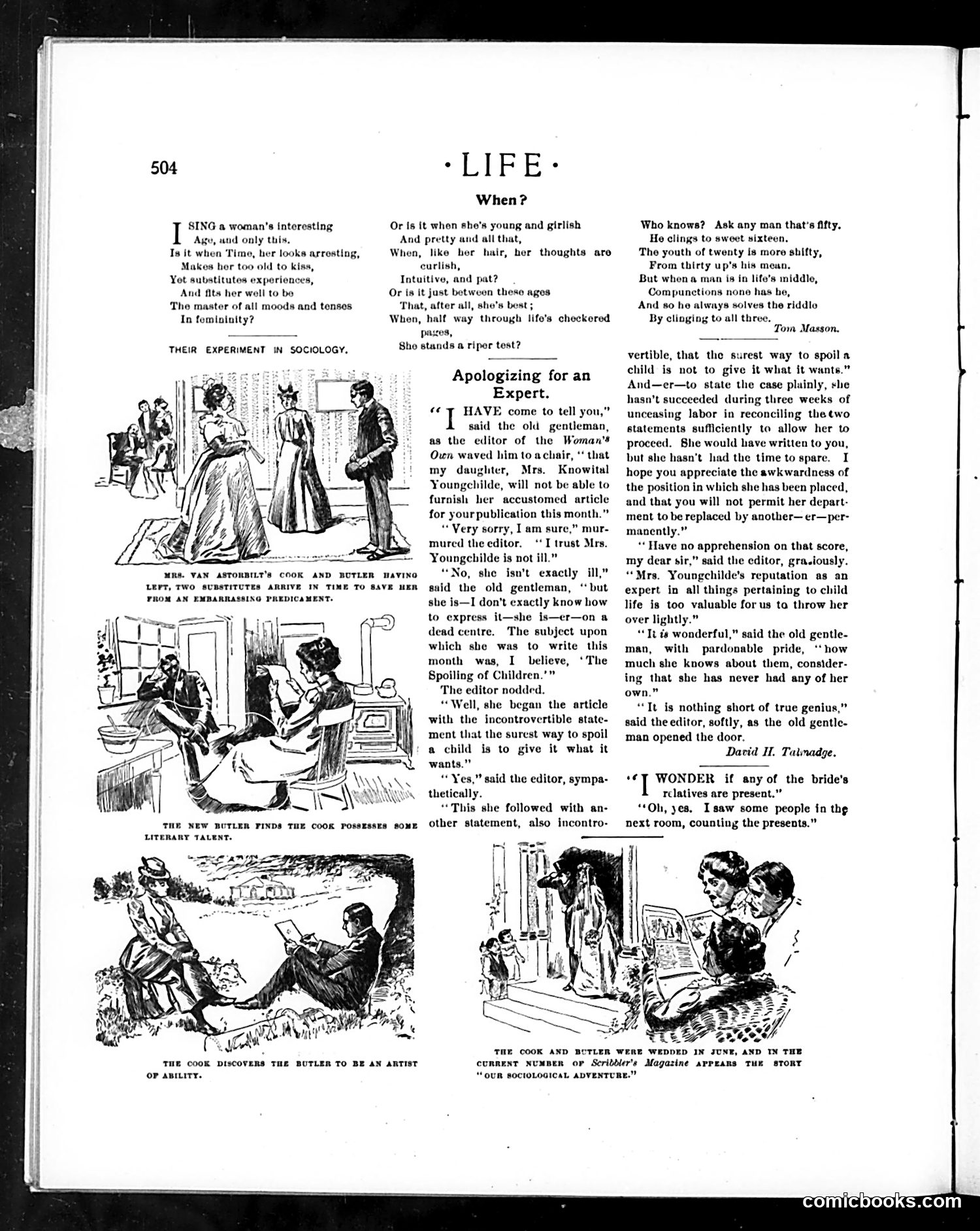 Life — June 15, 1899 — page 6: Life, 1899-06-15