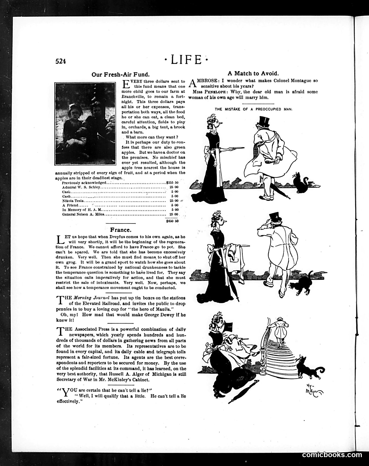Life — June 22, 1899 — page 6: Life, 1899-06-22