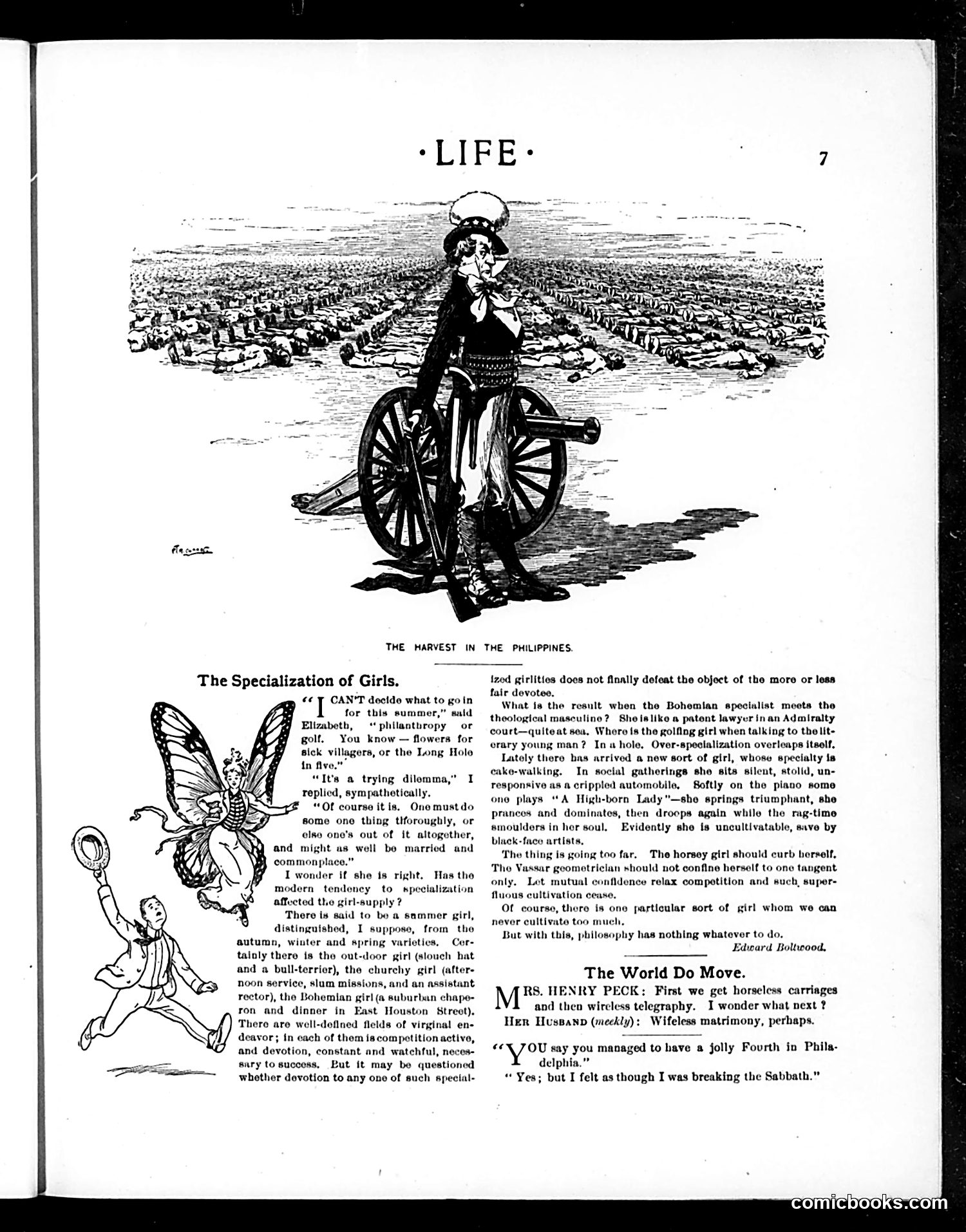 Life — July 6, 1899 — page 7: Life, 1899-07-06
