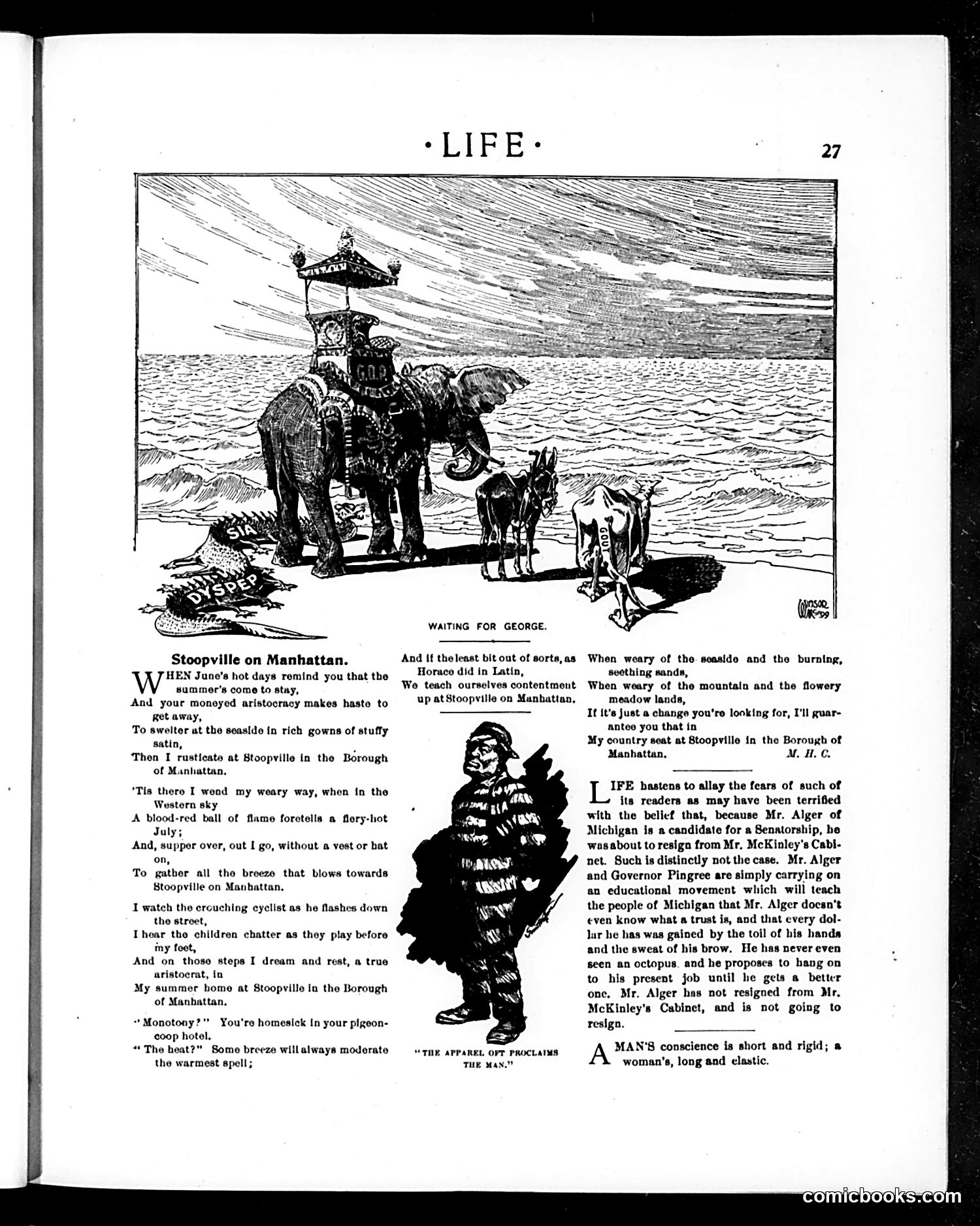 Life — July 13, 1899 — page 7: Life, 1899-07-13