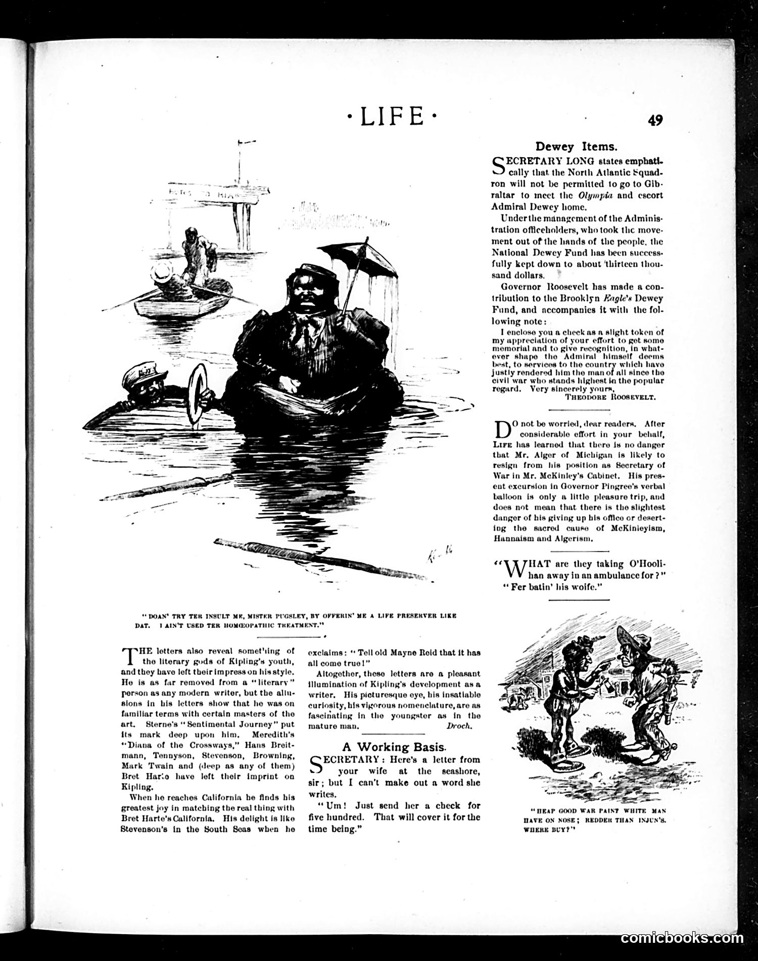Life — July 20, 1899 — page 9: Life, 1899-07-20